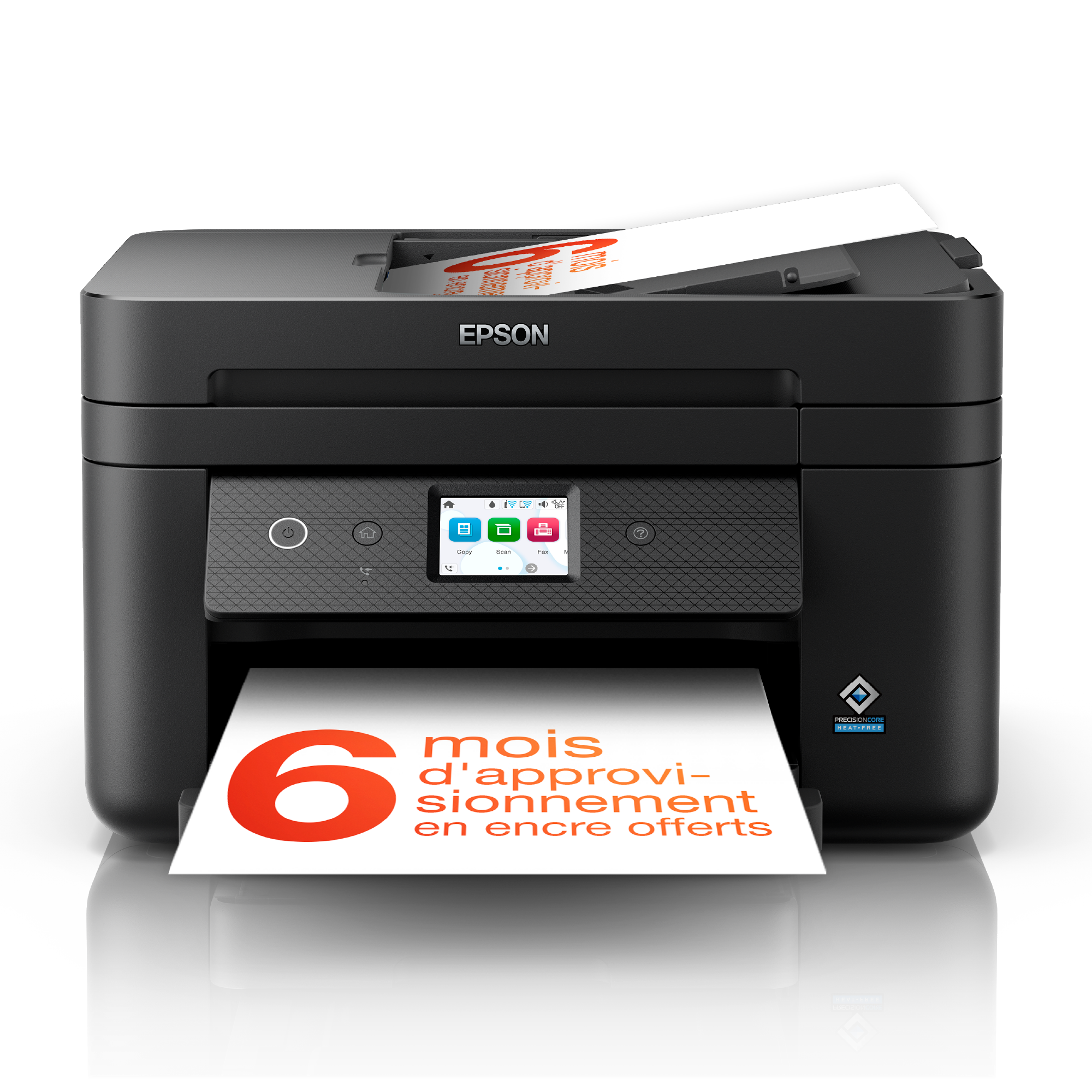 Imprimantte multifonction Jet d’Encre A4 WorkForce WF-2960DWF et 6 mois d’encre offerts* avec l’abonnement ReadyPrint