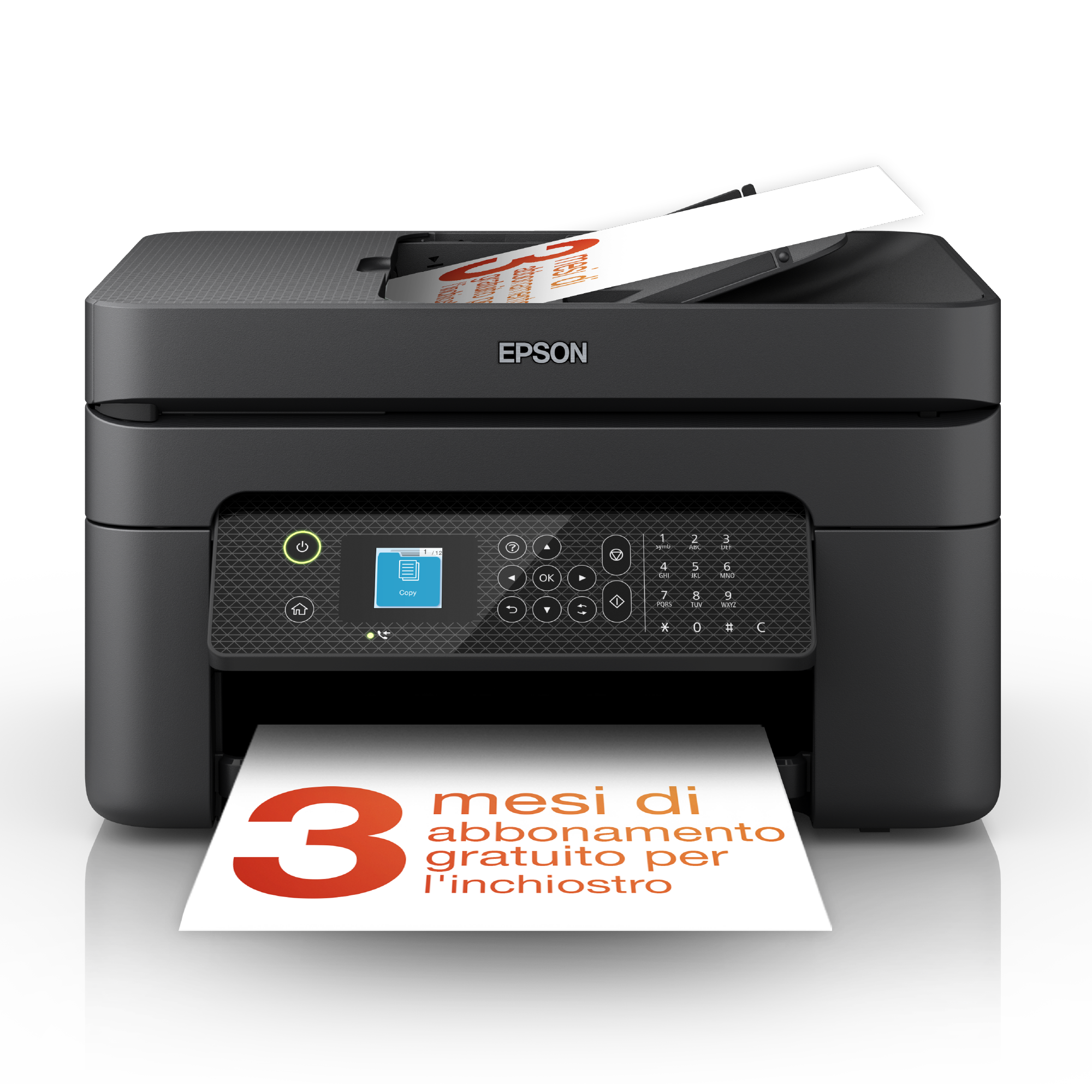 Multifunzione inkjet wireless A4 WorkForce WF-2930DWF