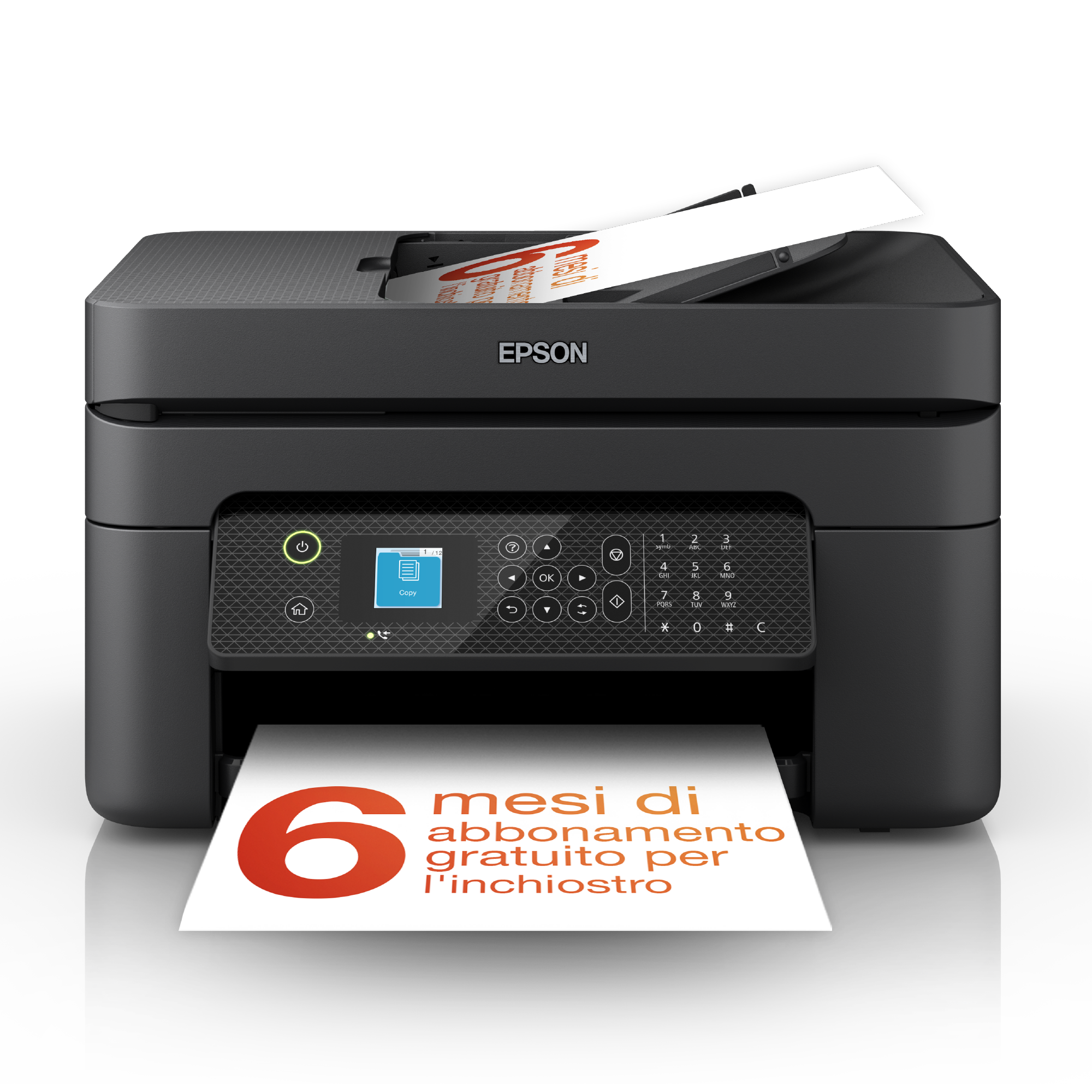 Multifunzione inkjet wireless A4 WorkForce WF-2930DWF