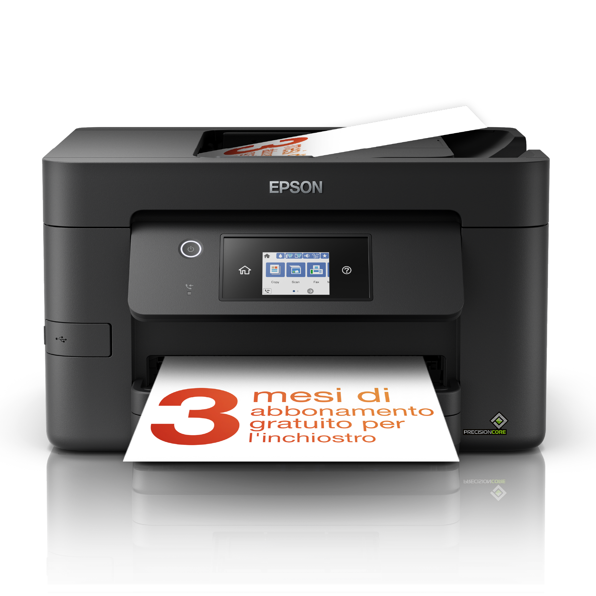 Multifunzione inkjet wireless A4 WorkForce Pro WF-3820DWF