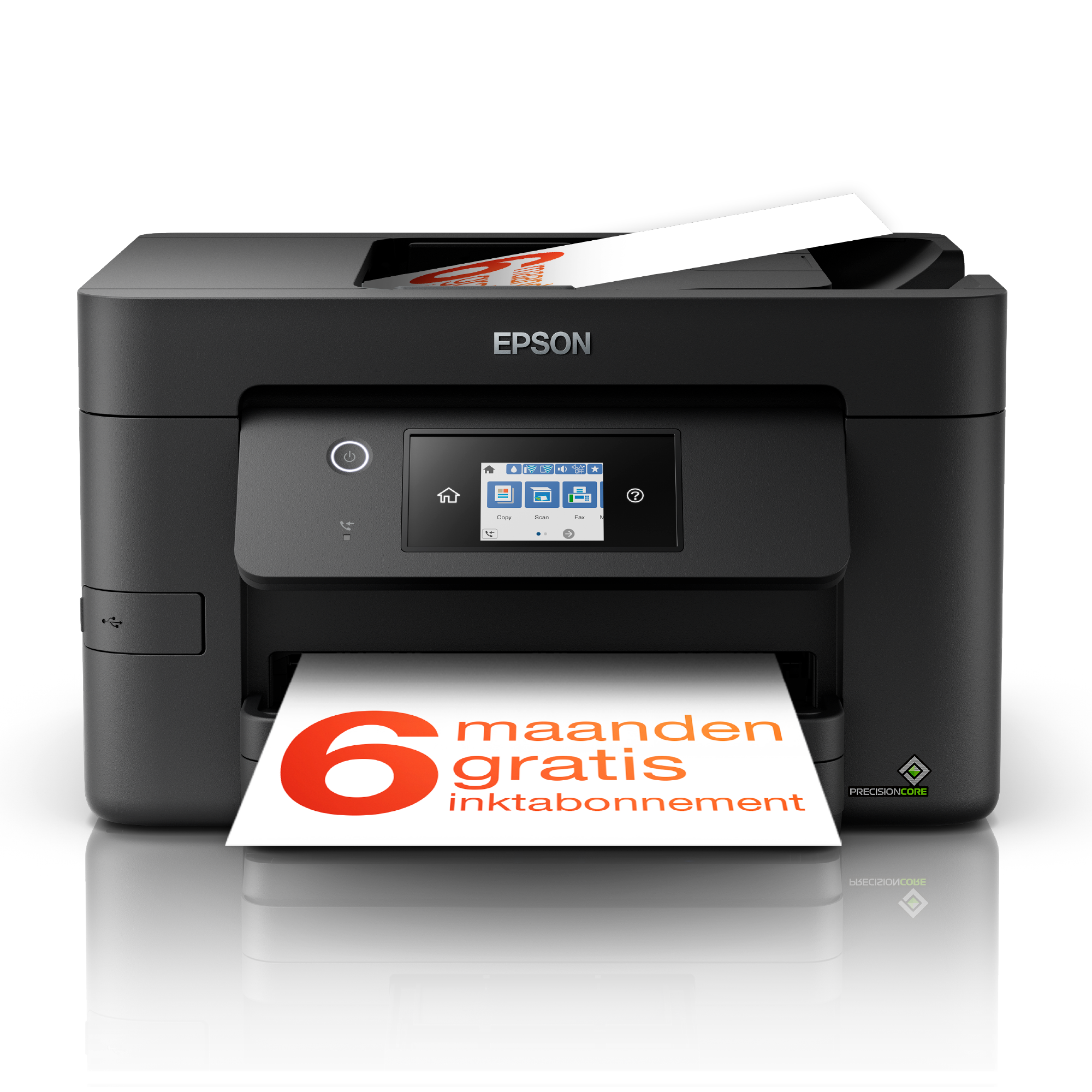 WorkForce Pro WF-3820DWF A4 multifunctionele draadloze inkjetprinter met een ReadyPrint-abonnement met drie maanden gratis inkt*