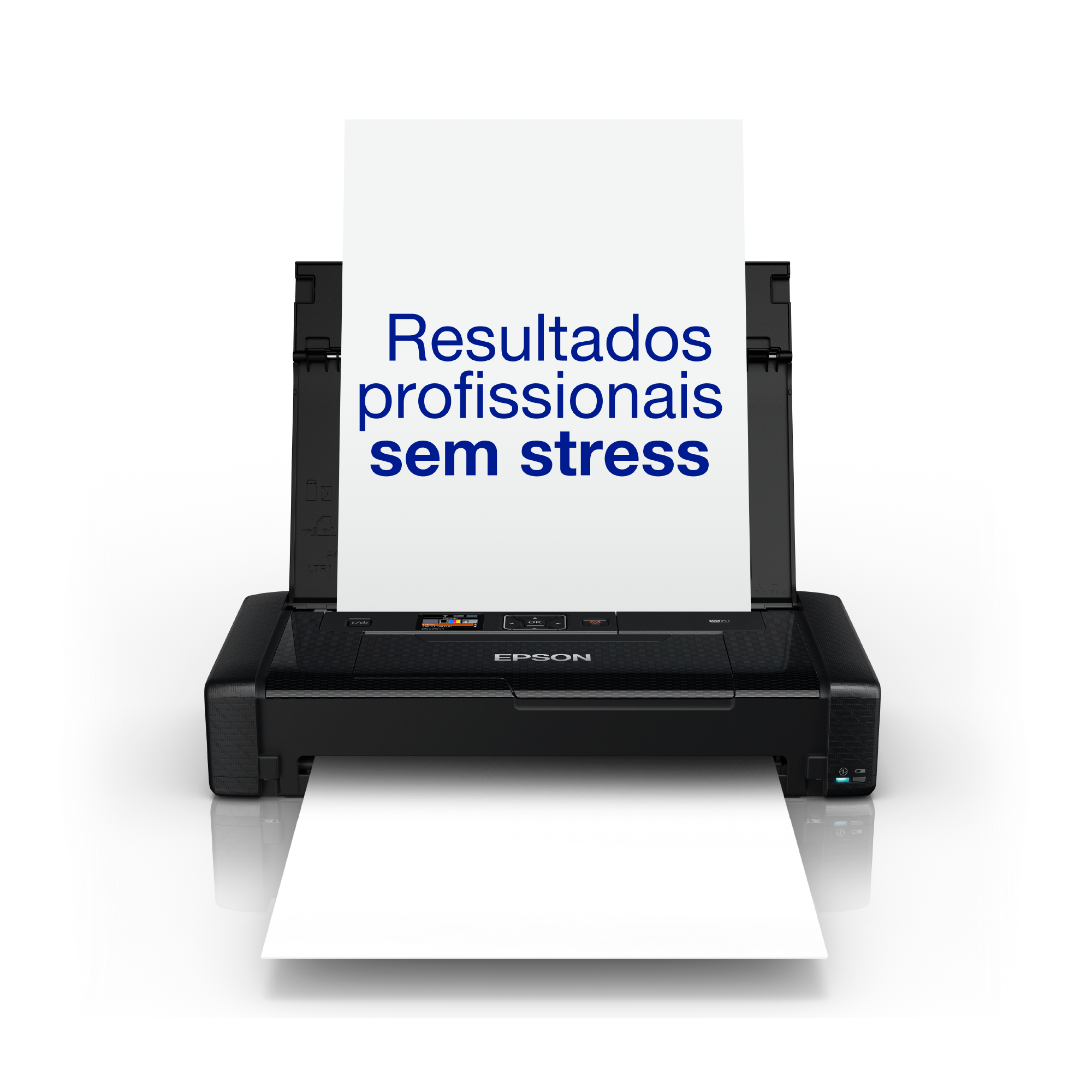 Impressora jato de tinta de função única portátil WorkForce WF-110W A4