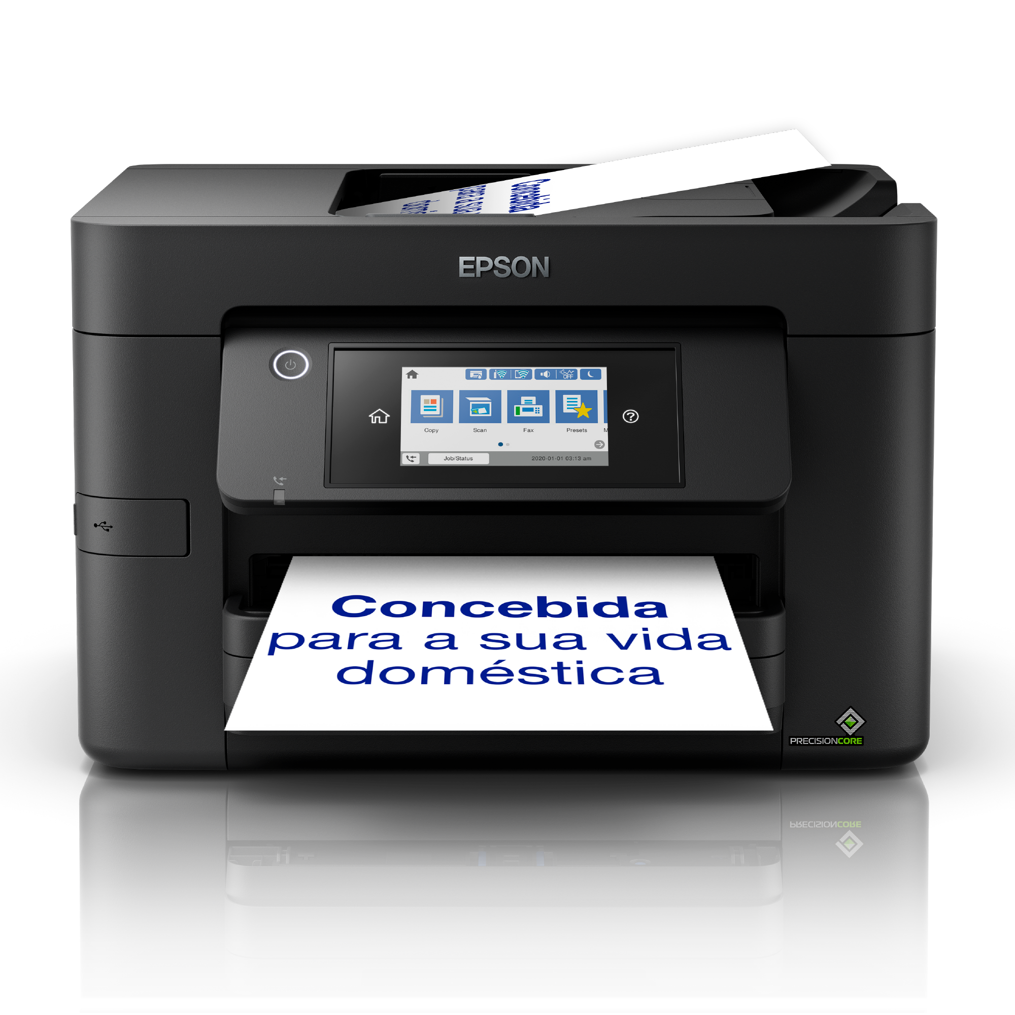 Impressora jato de tinta sem fios multifunções WorkForce Pro WF-4825DWF A4