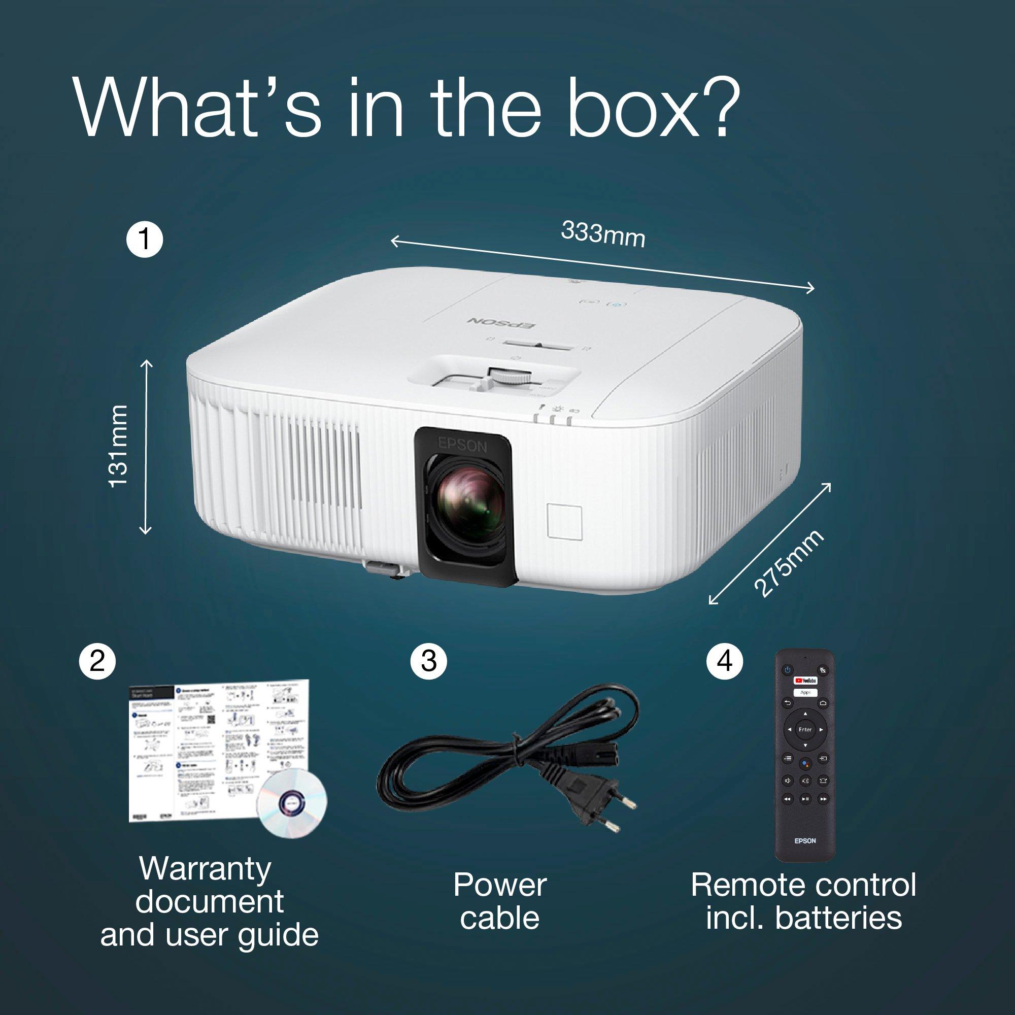 Epson EH-TW6150 4K 2800 lumen Projector