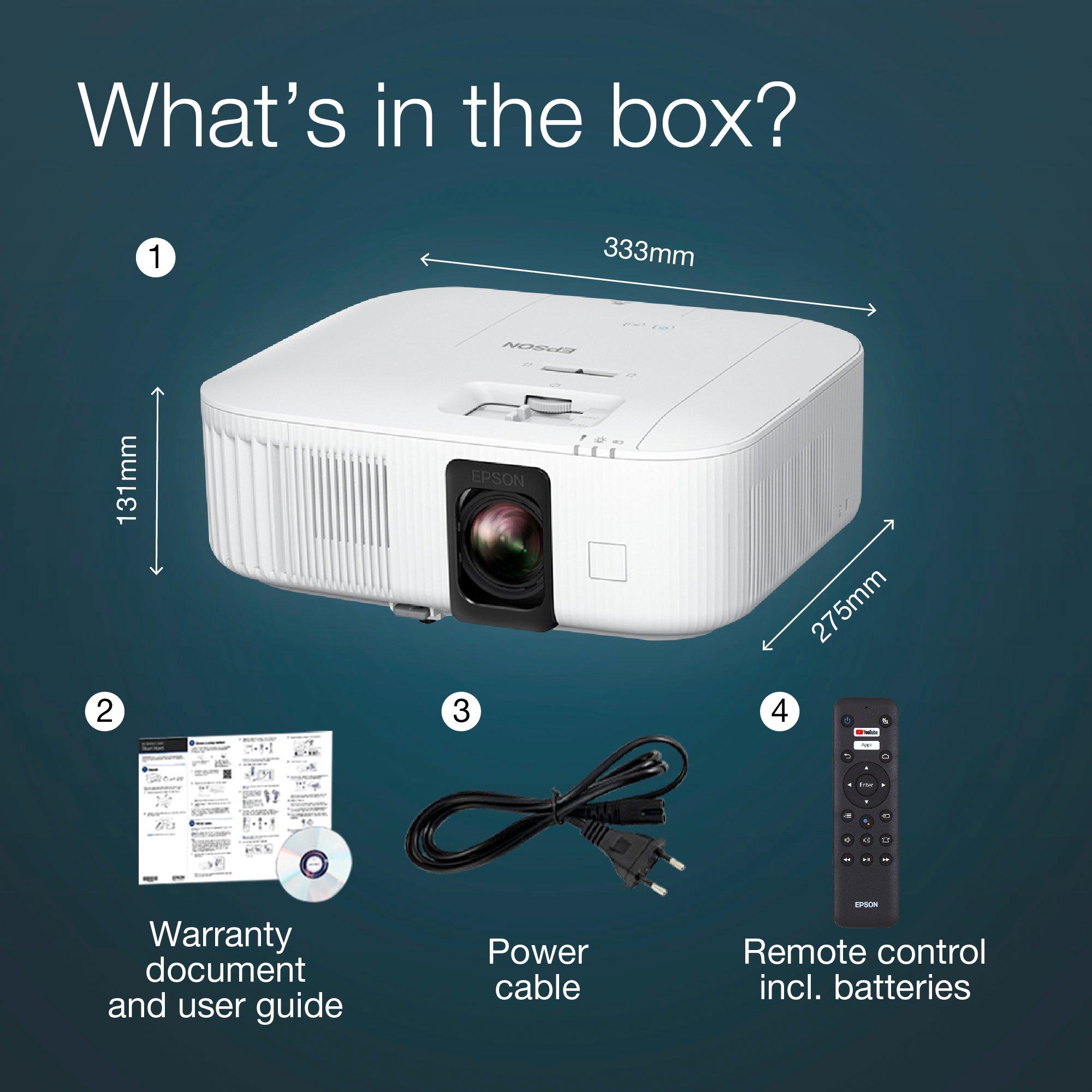 EH-TW6250 | Home Cinema | Projectors | Products | Epson United Kingdom