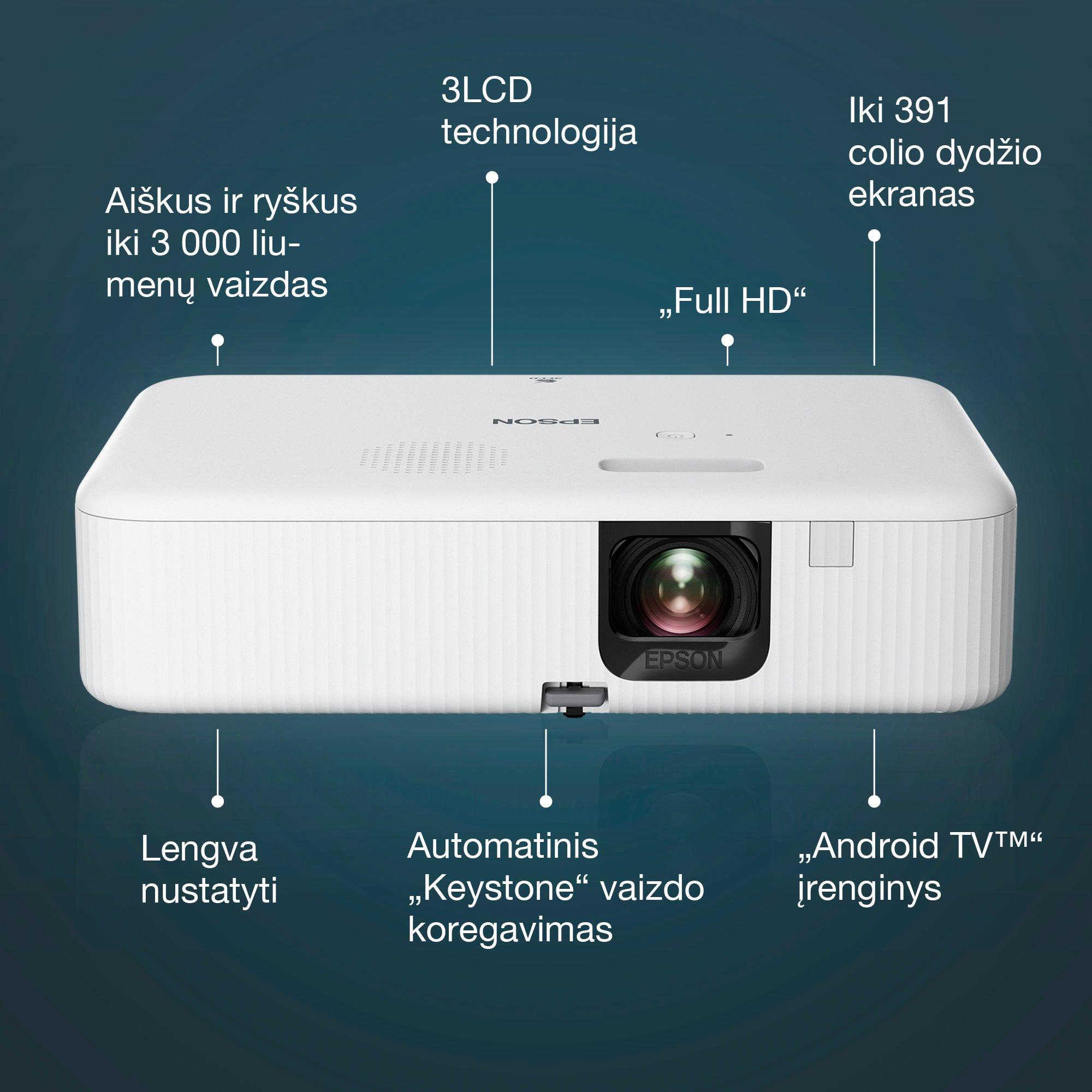 CO-FH02 | Namų kinas | Projektoriai | Produktai | Epson Lietuva
