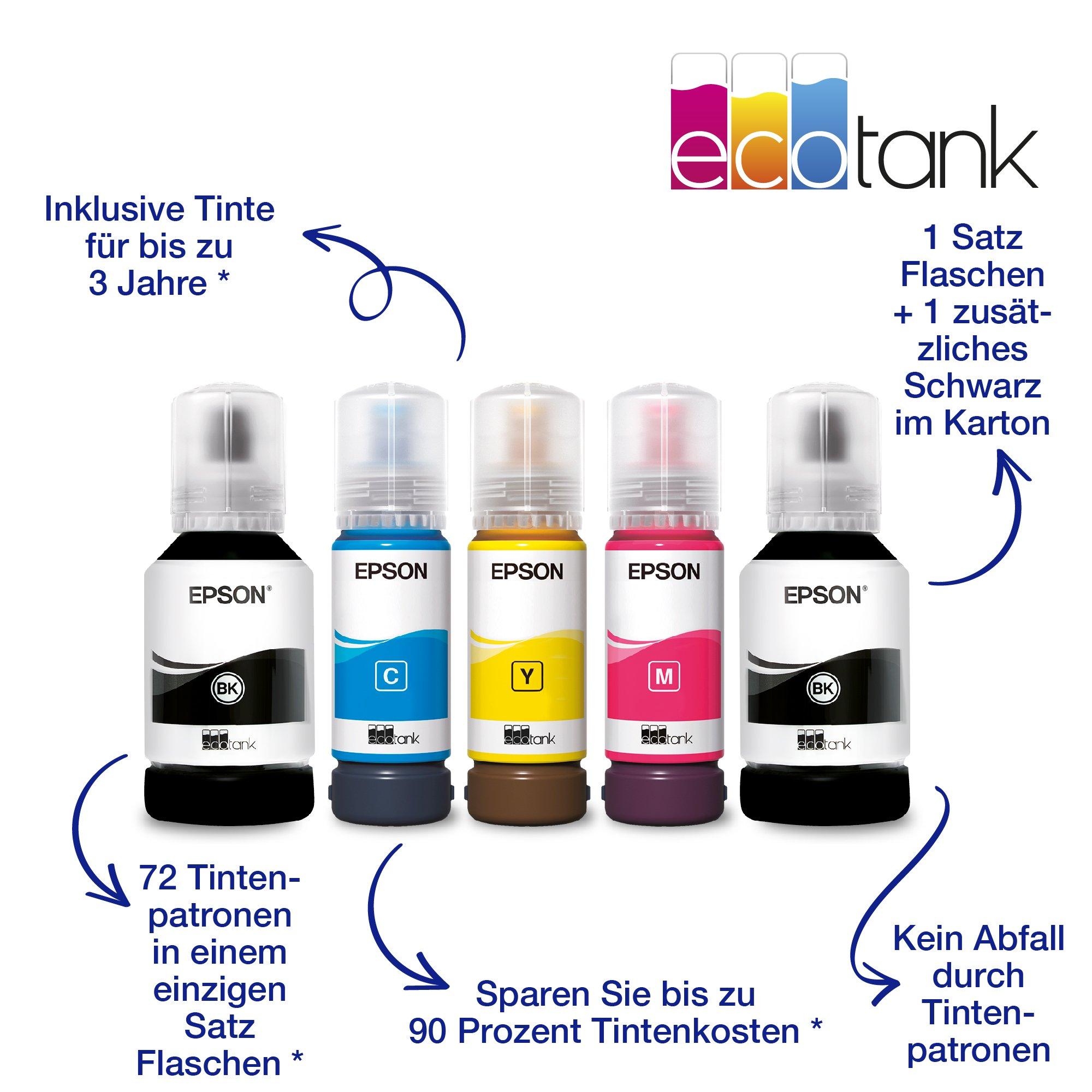 EcoTank ET-2851 | Drucker Epson Deutschland | | | | Produkte Consumer Tintenstrahldrucker
