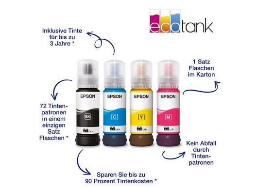 Tintenstrahldrucker Deutschland | | Produkte EcoTank Epson | | Drucker | ET-4800 Consumer