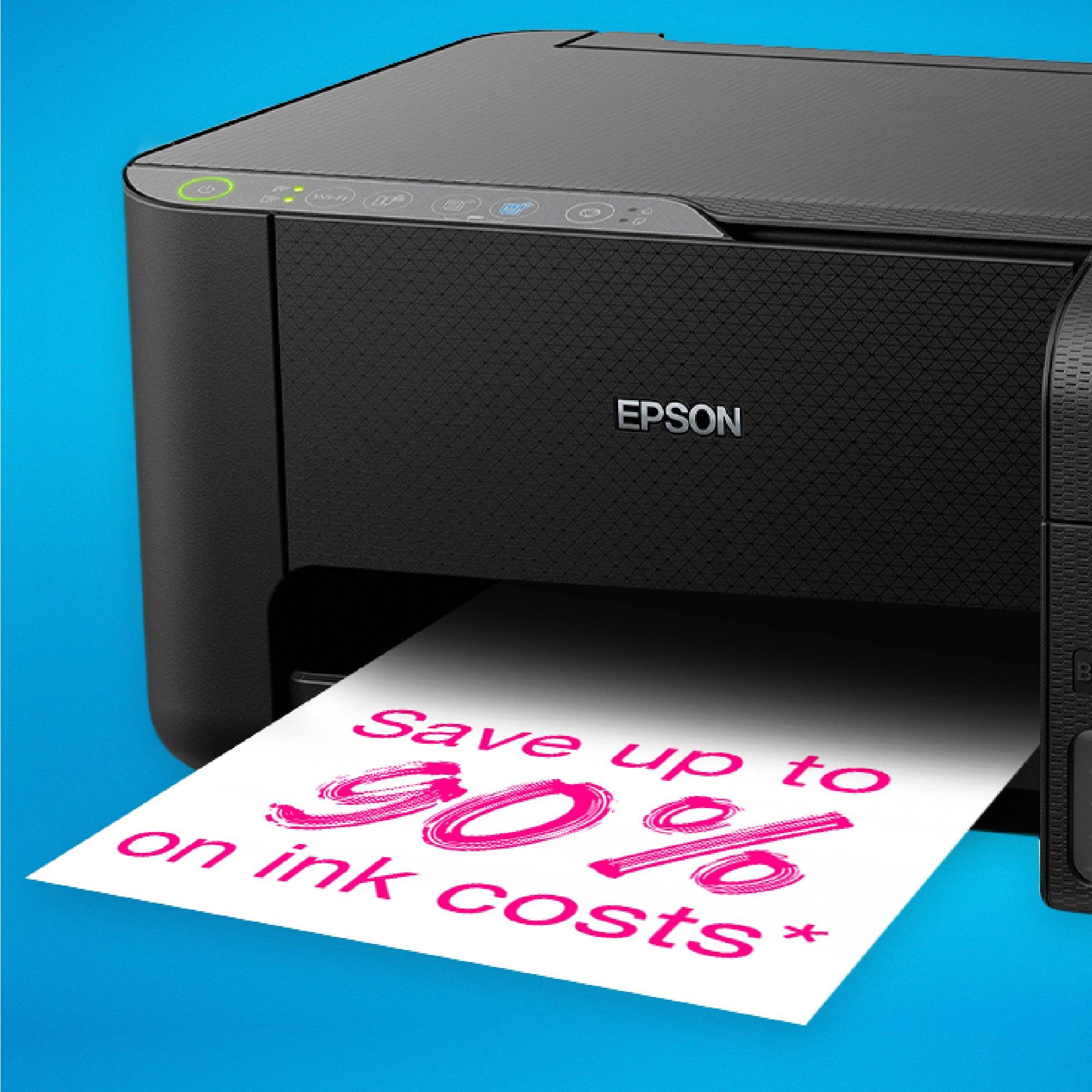 Inkjet Heat Transfer Starter Package: EPSON ET-2810 – A4 Printer + 4 x  100ml Ink & Paper