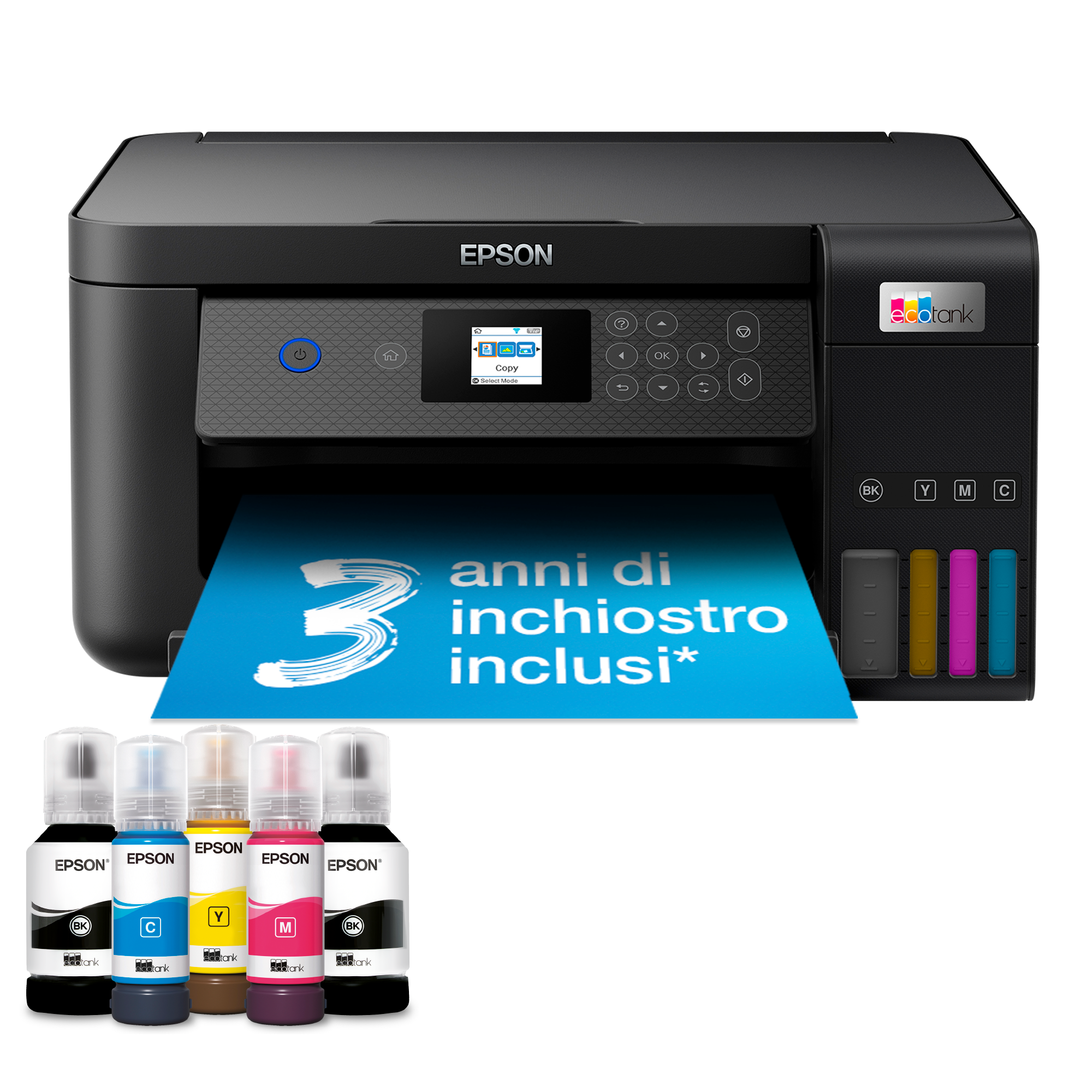 Epson EcoTank: stampanti con cartucce ricaricabili –