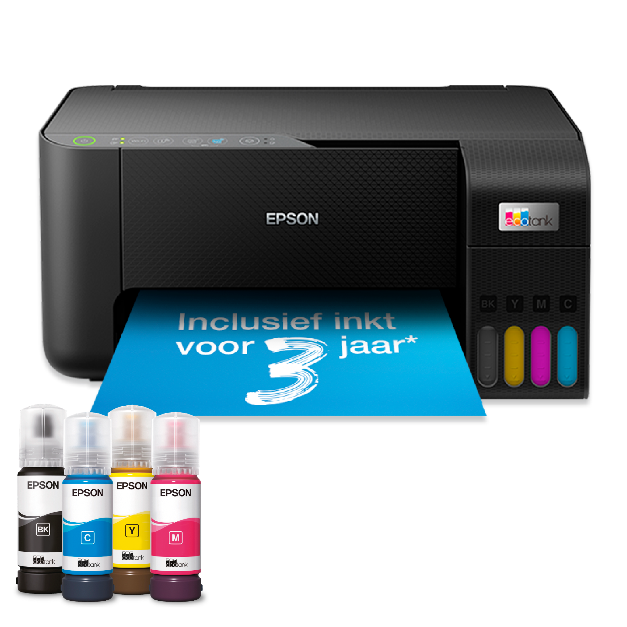EcoTank ET-2814 multifunctionele A4 Wi-Fi-printer met inkttank, inclusief tot 3 jaar inkt