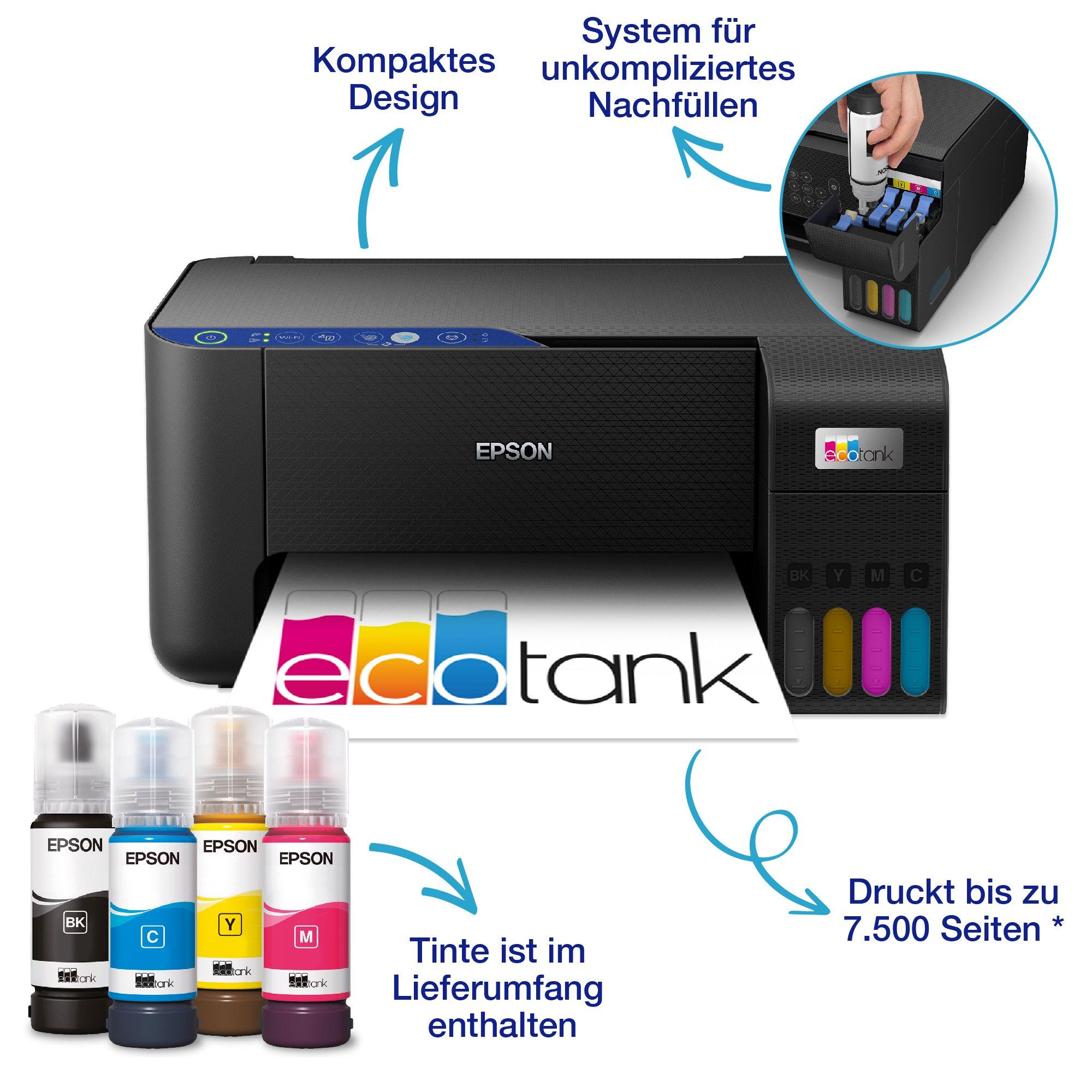 EcoTank ET-2811 | Consumer | Epson | Deutschland Tintenstrahldrucker | Produkte | Drucker