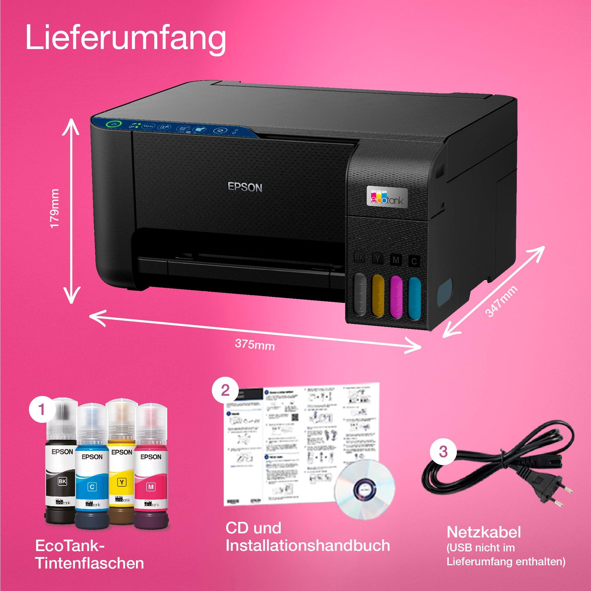 | Epson EcoTank | Consumer | Tintenstrahldrucker | Drucker | Produkte ET-2811 Deutschland