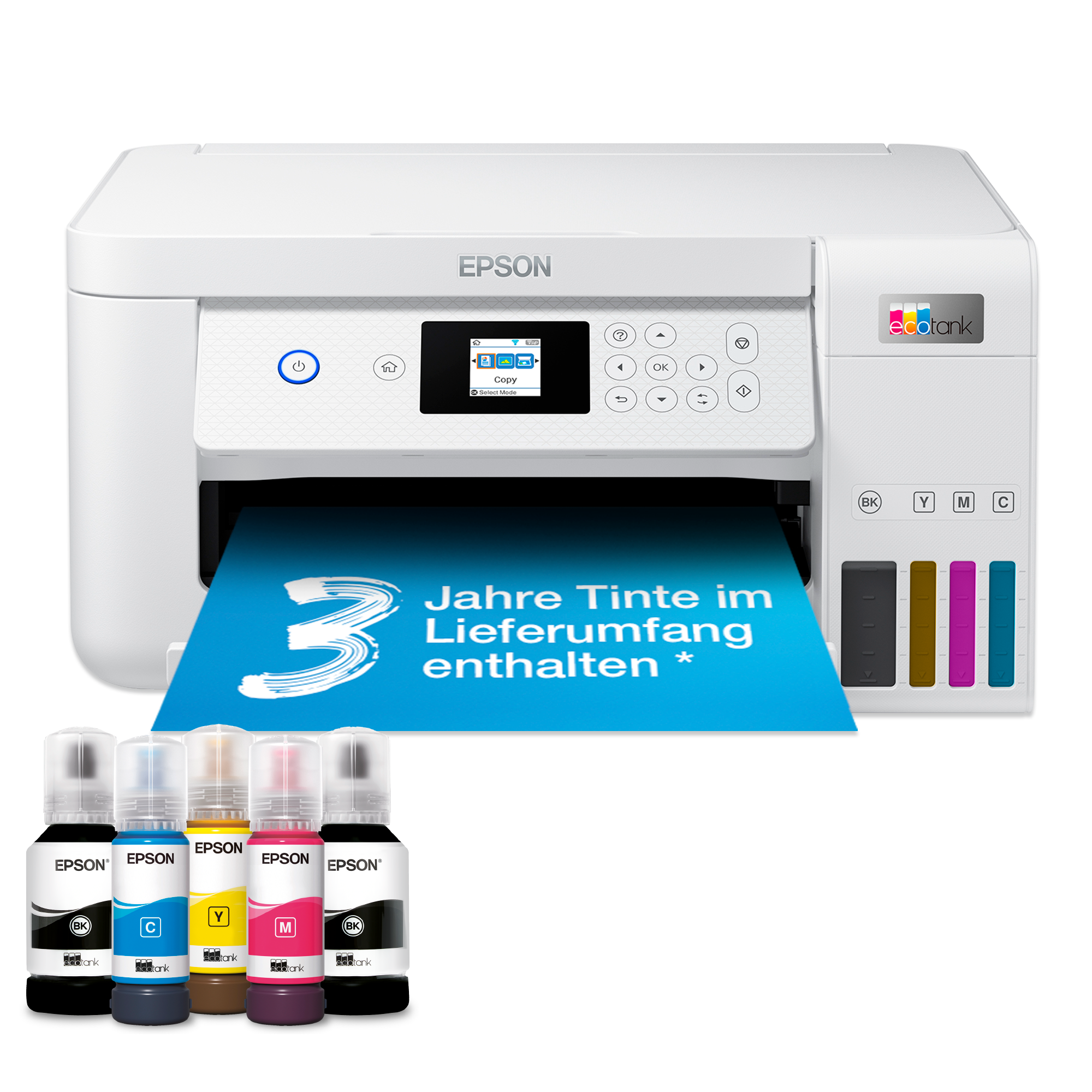 ET-2856 | EcoTank | Tintenstrahldrucker | Deutschland Consumer | | Produkte Epson Drucker