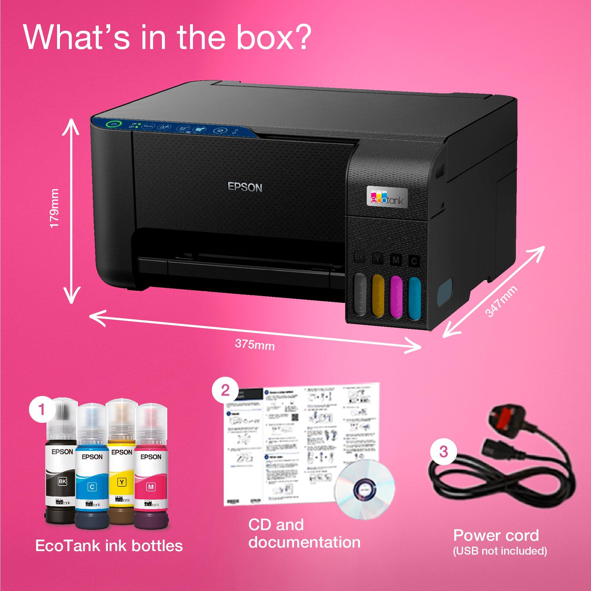 EcoTank ET 2811 Consumer Inkjet Printers Printers Products