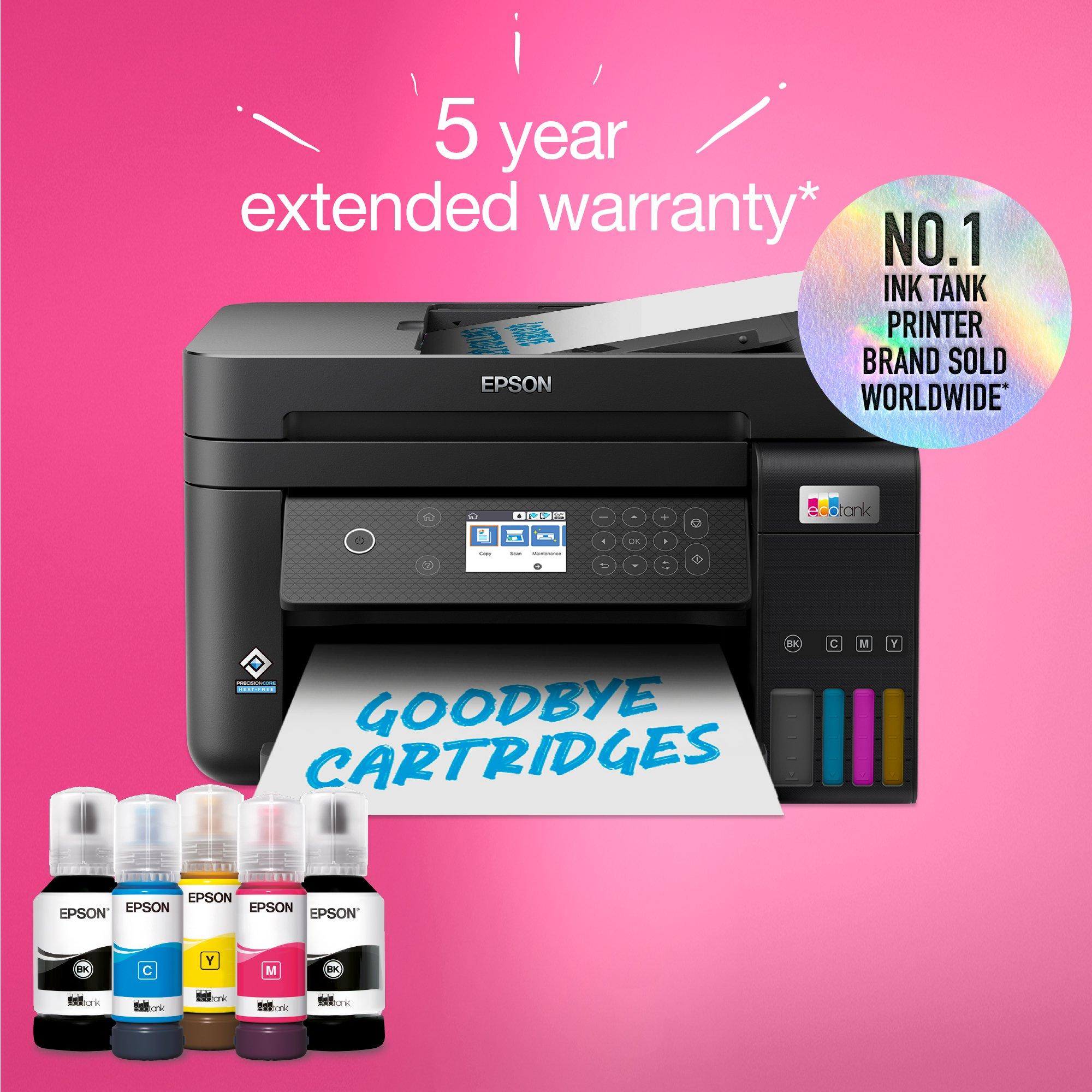 Costco Epson EcoTank ET-3850 Special Edition with Two Bonus Black Ink  Bottles 379.79