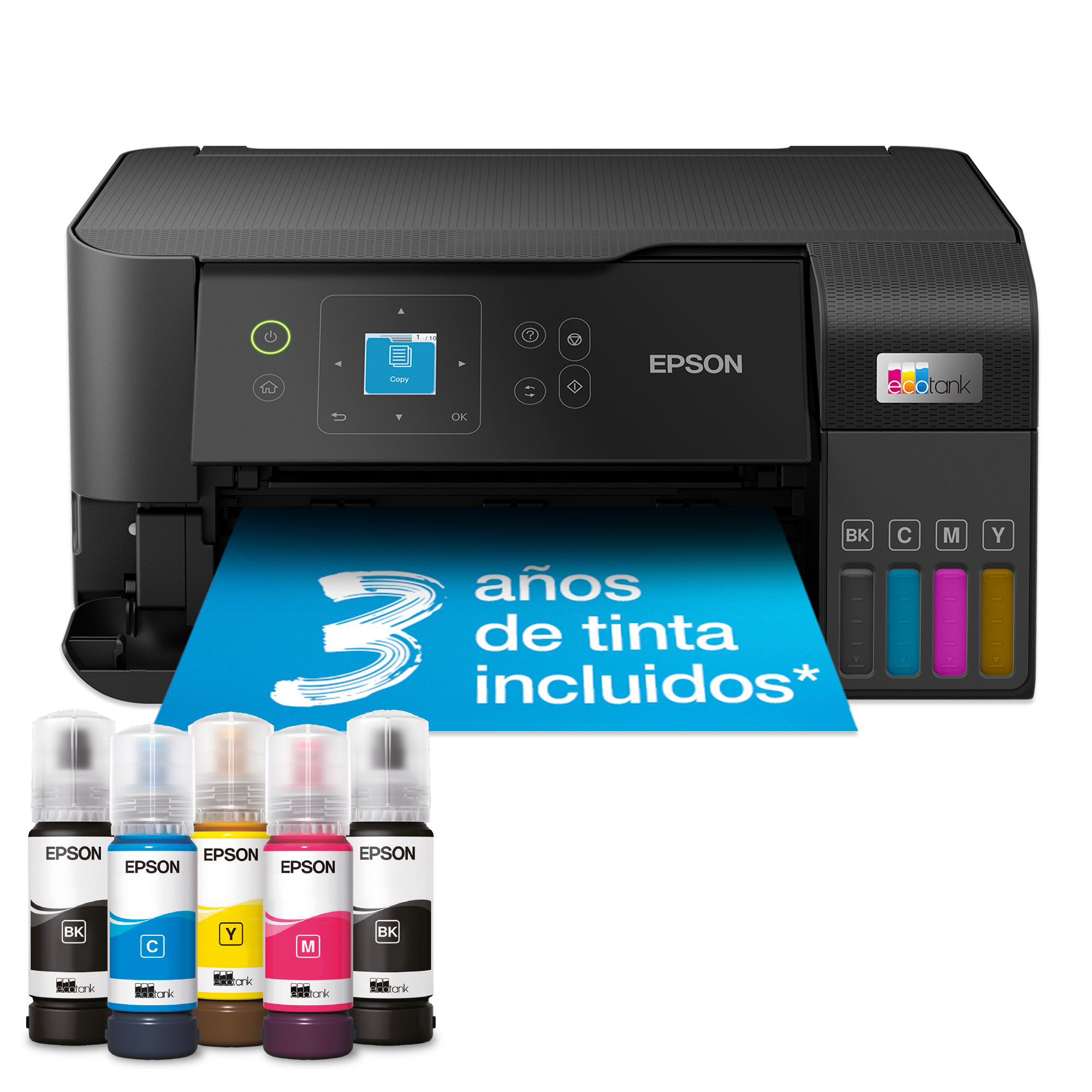 Impresora a color de inyección de tinta con pantalla y escáner Expression  Home XP 5205 Epson