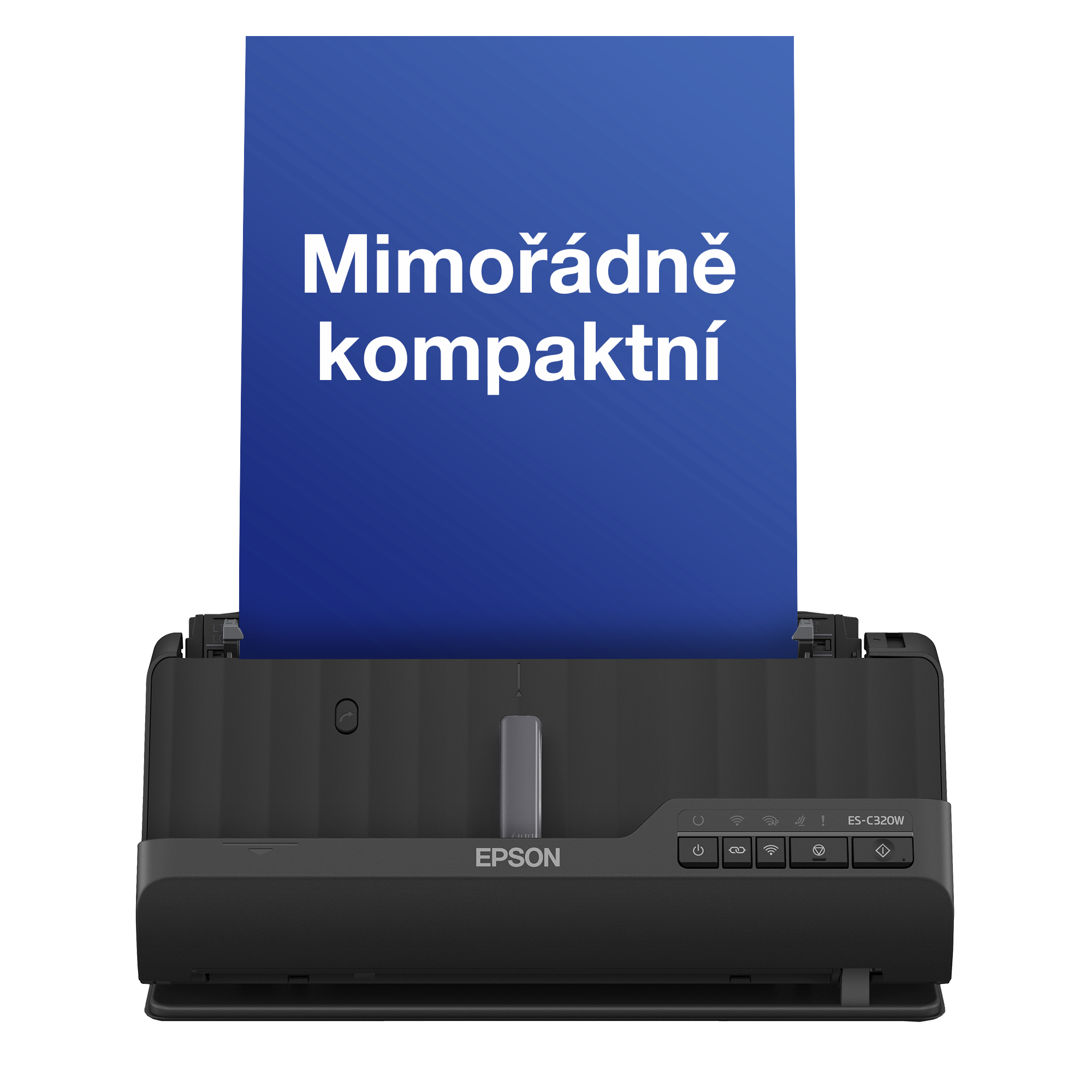 Kompaktní skener dokumentů ES-C320W A4 s Wi-Fi připojením a dráhou papíru ve tvaru U