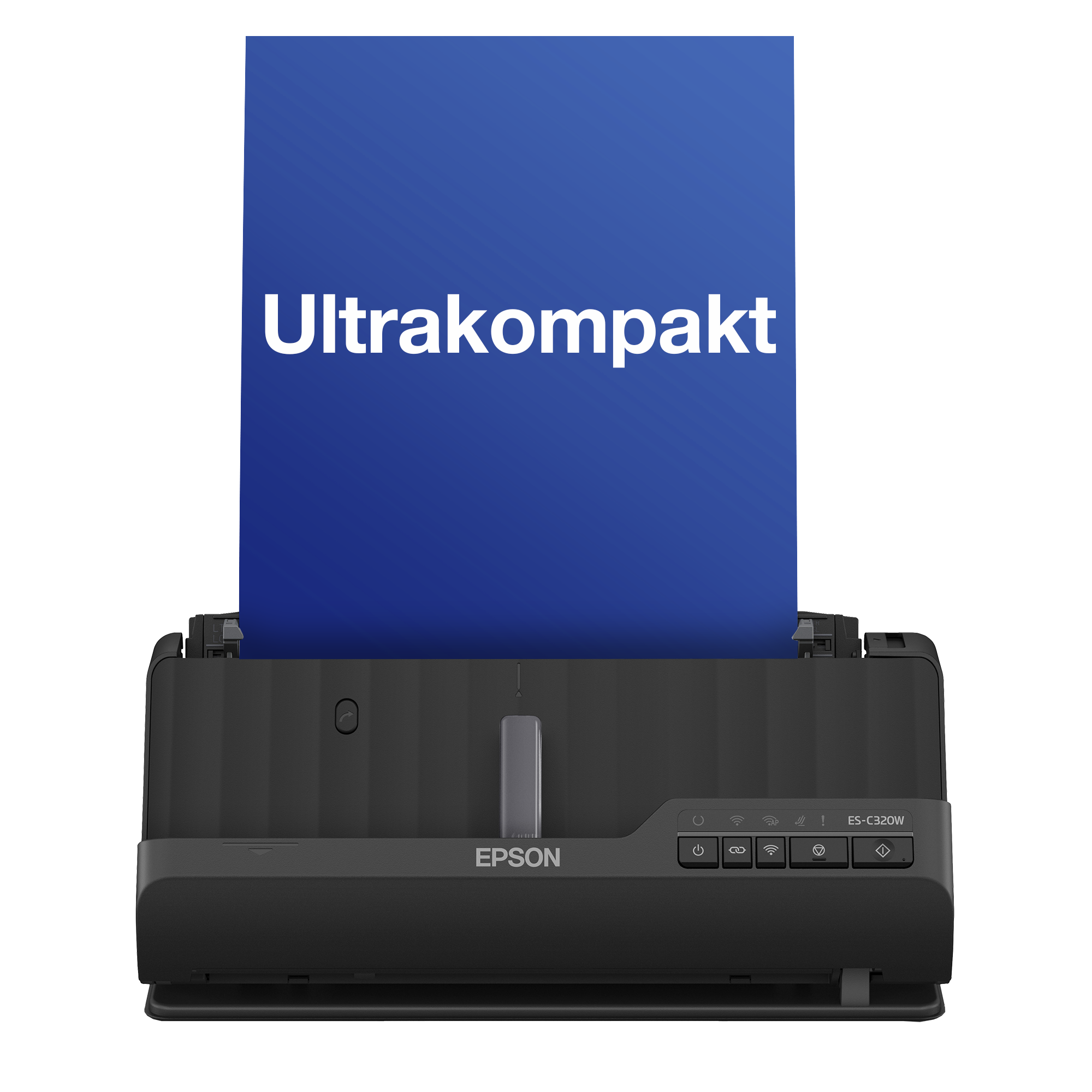 ES-C320W A4 kompakt dokumentscanner med Wi-Fi-tilslutning og U-turn path