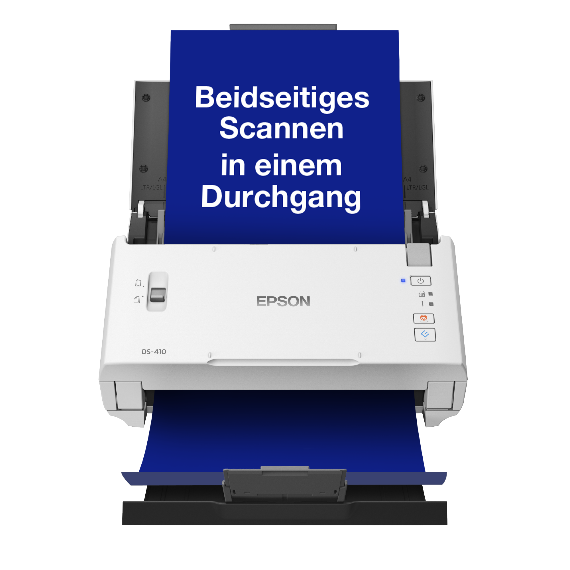 Workforce ds 410 kompakter a4 business scanner mit blattzufuhr