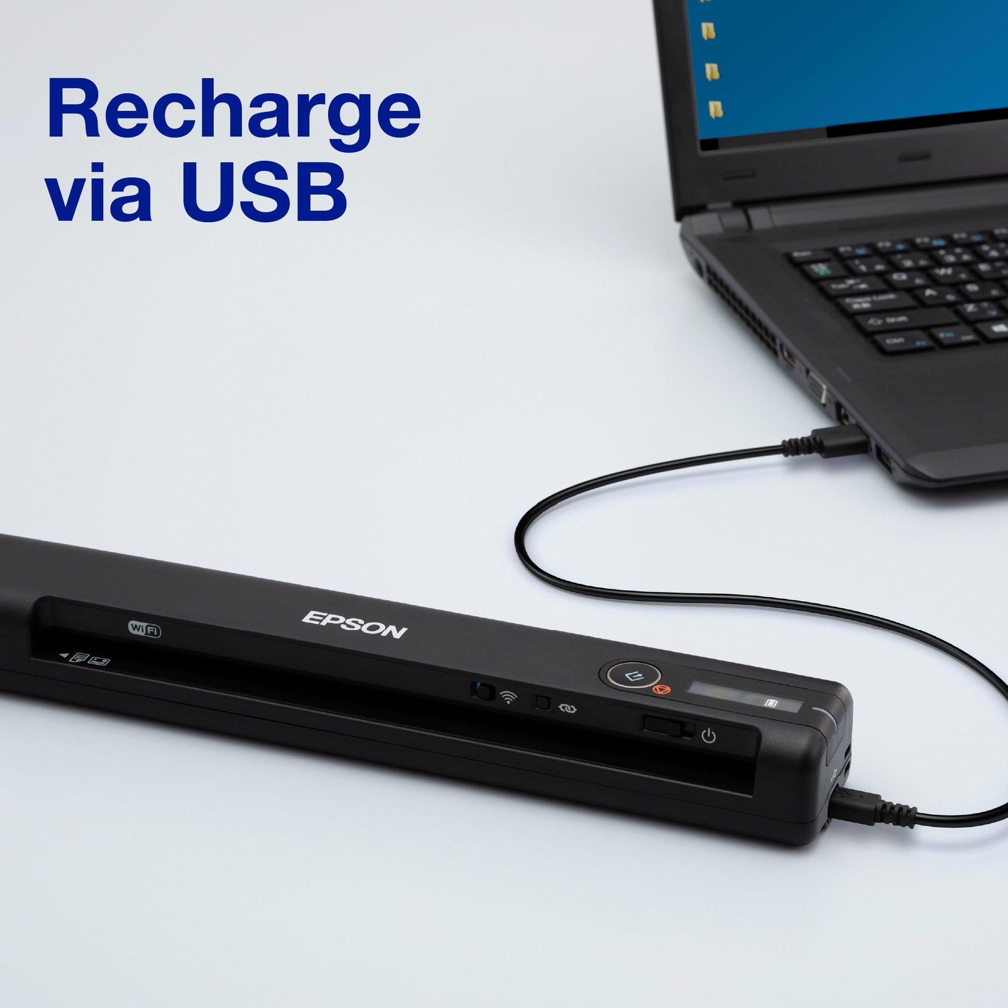 WorkForce ES 60W Document Scanner Scanners Products Epson United Arab Emirates
