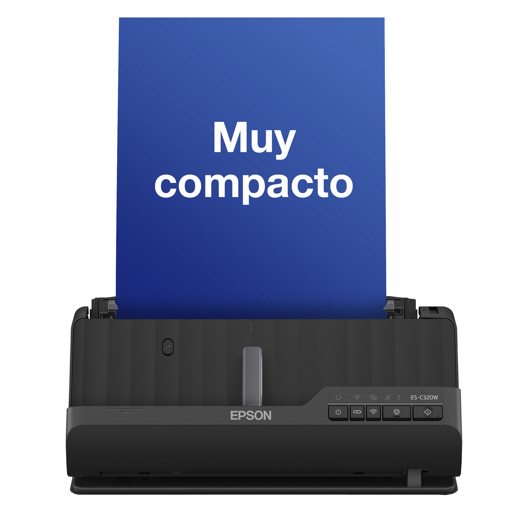 Escáner de documentos compacto ES-C320W A4 con conectividad Wi-Fi y ruta de giro en U
