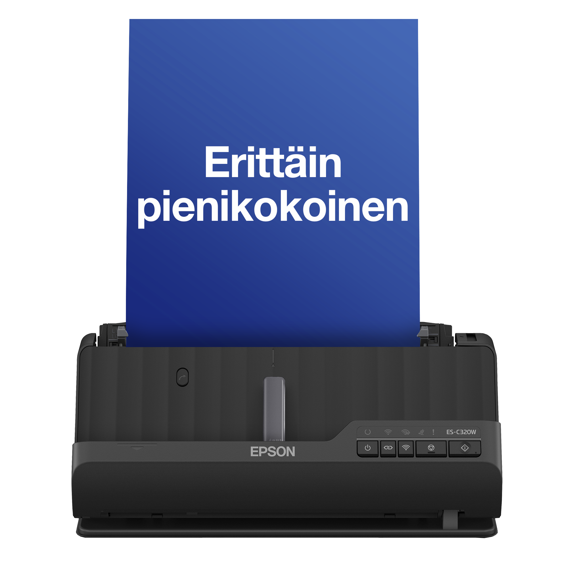 ES-C320W – pienikokoinen A4-asiakirjaskanneri, jossa on Wi-Fi-yhteys ja U-paperiväylä