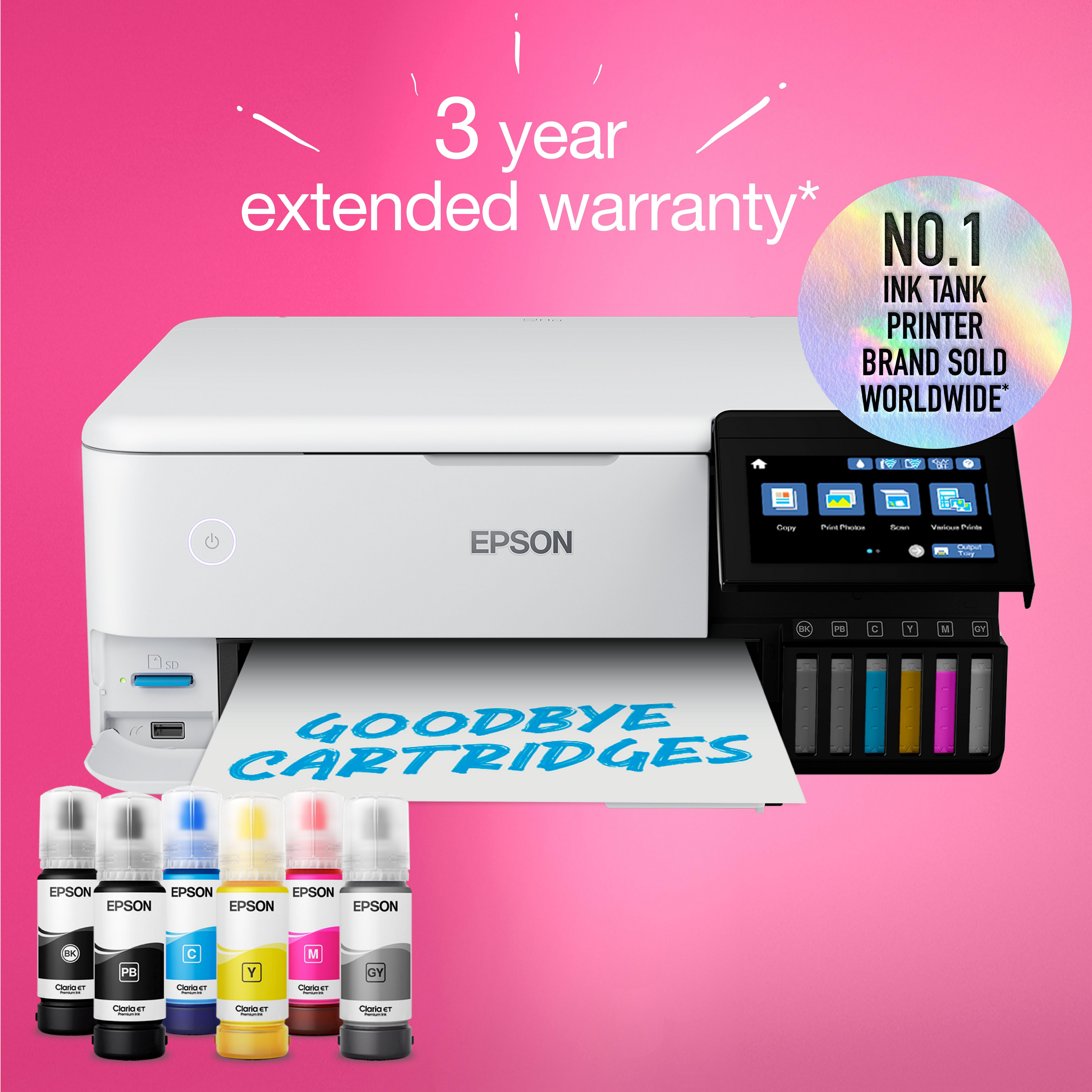 Epson EcoTank ET-8500 Multifunction Printer White