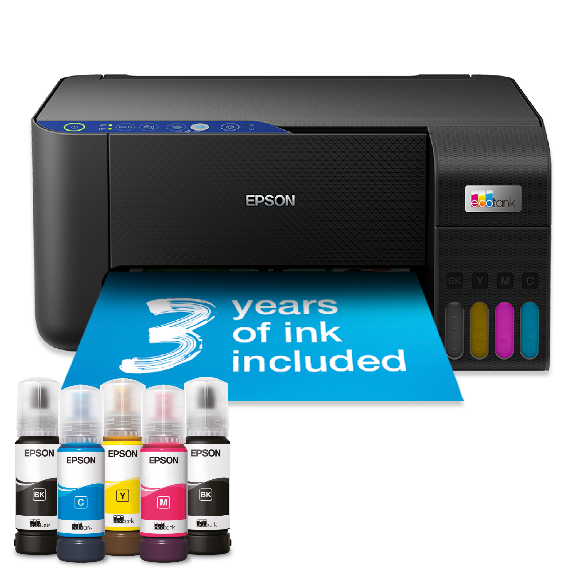 Epson Impresora Multifuncional Ecotank a Color, L3251 : :  Electrónicos