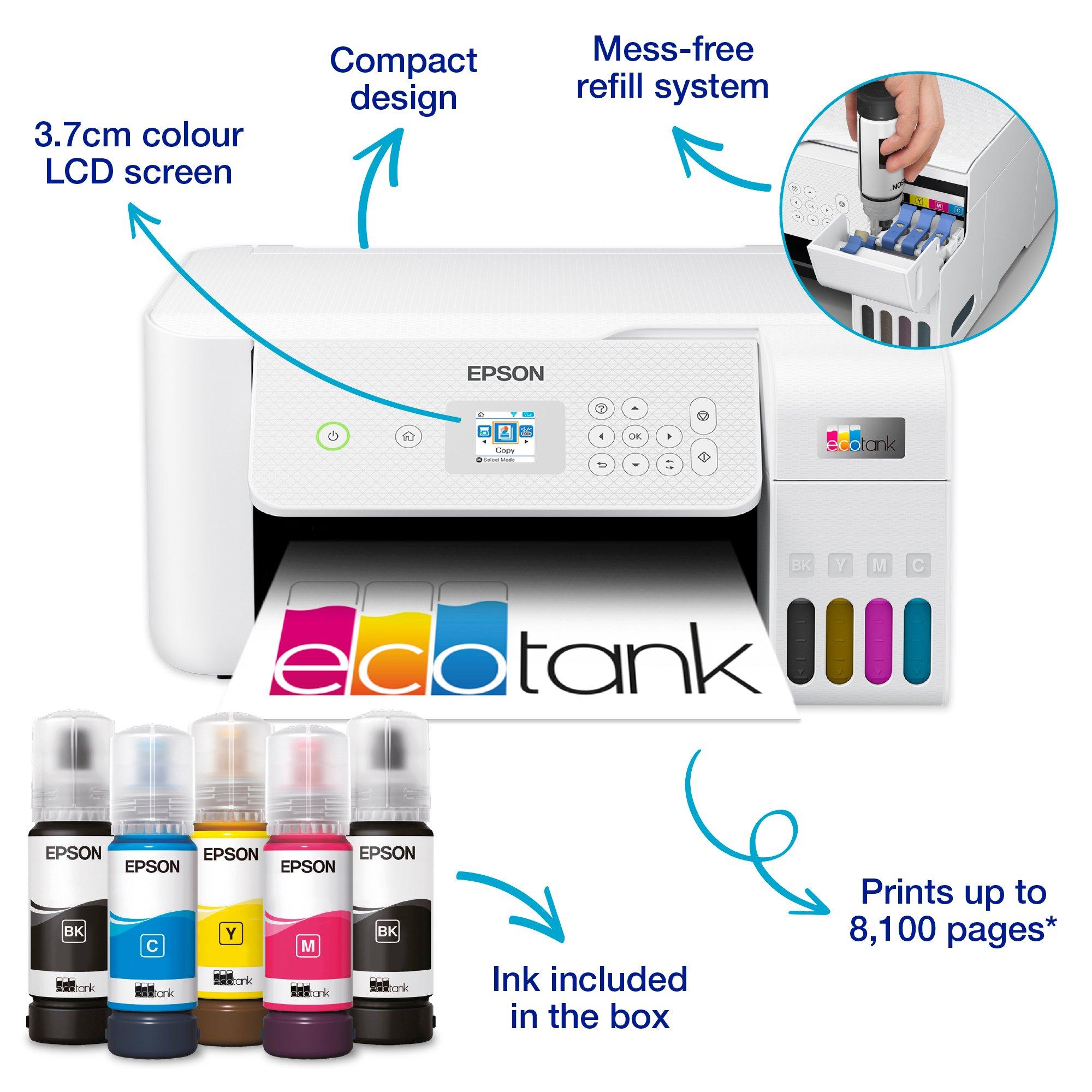 EcoTank L3266 Consumer Inkjet Printers Printers Products