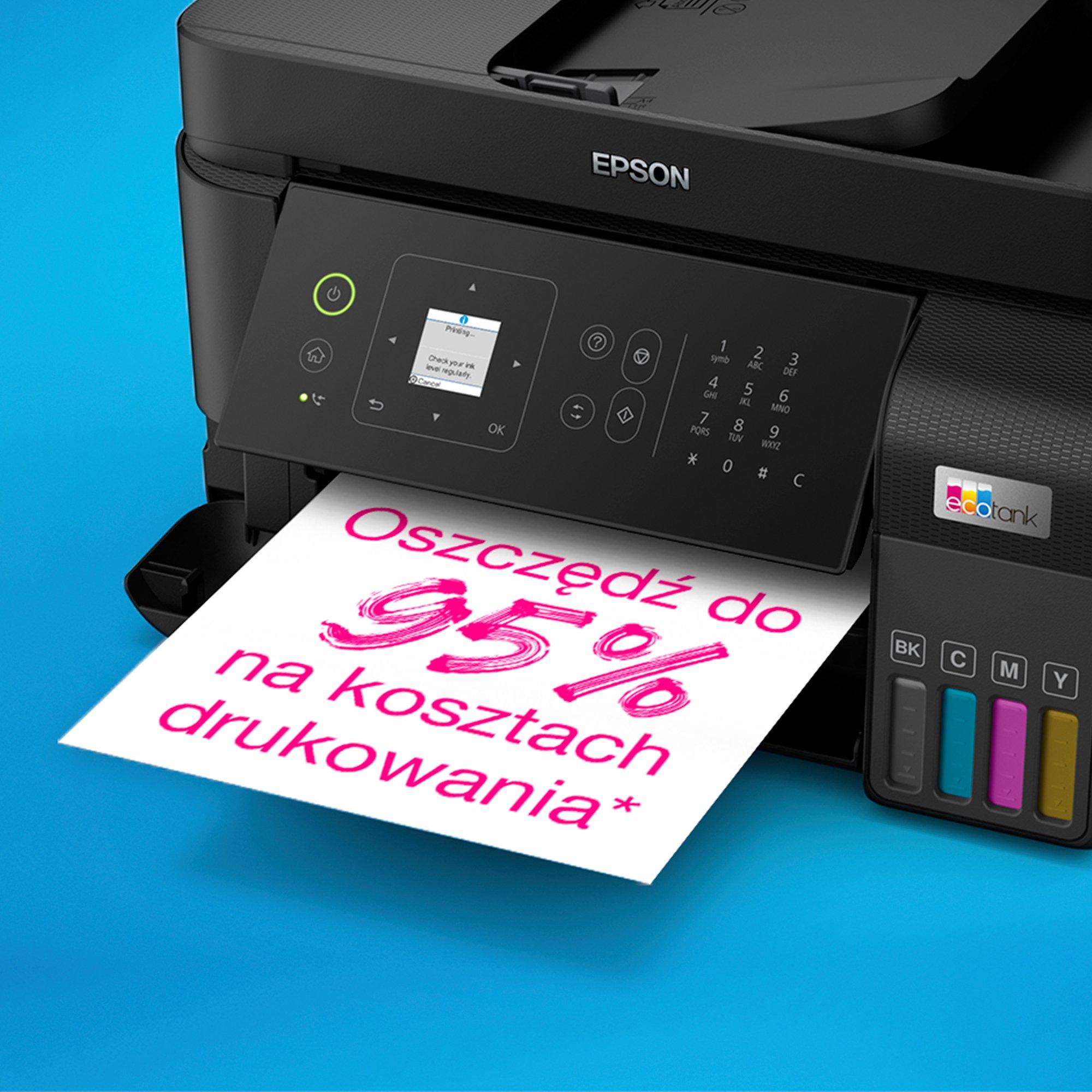 Epson LPC4K9K　LPC4K9Y　LPC4K9C　LPC4K9M Kompaktowy skaner dokumentów A4 ES-C380W z łącznością Wi-Fi