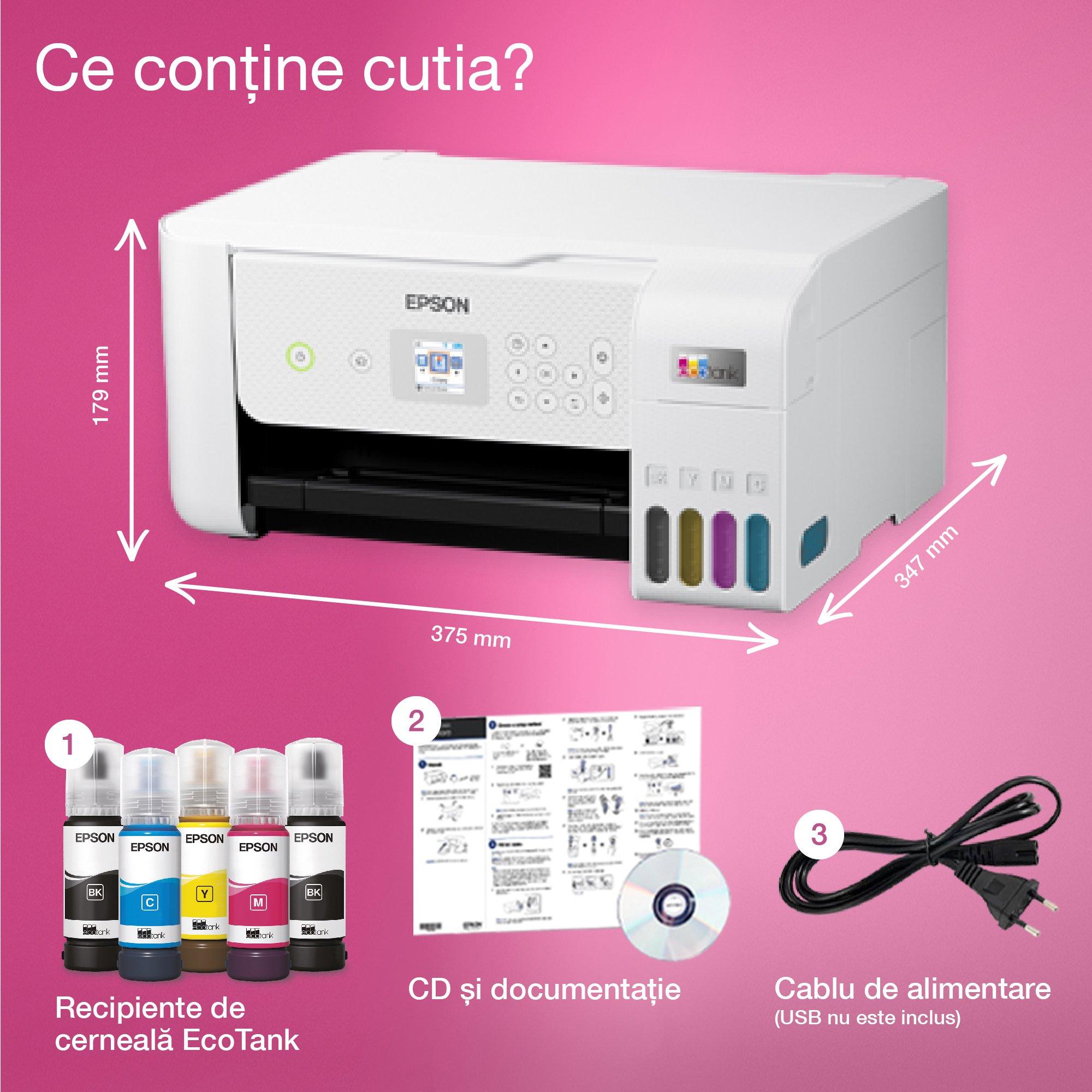 Epson L3266 whats in the box