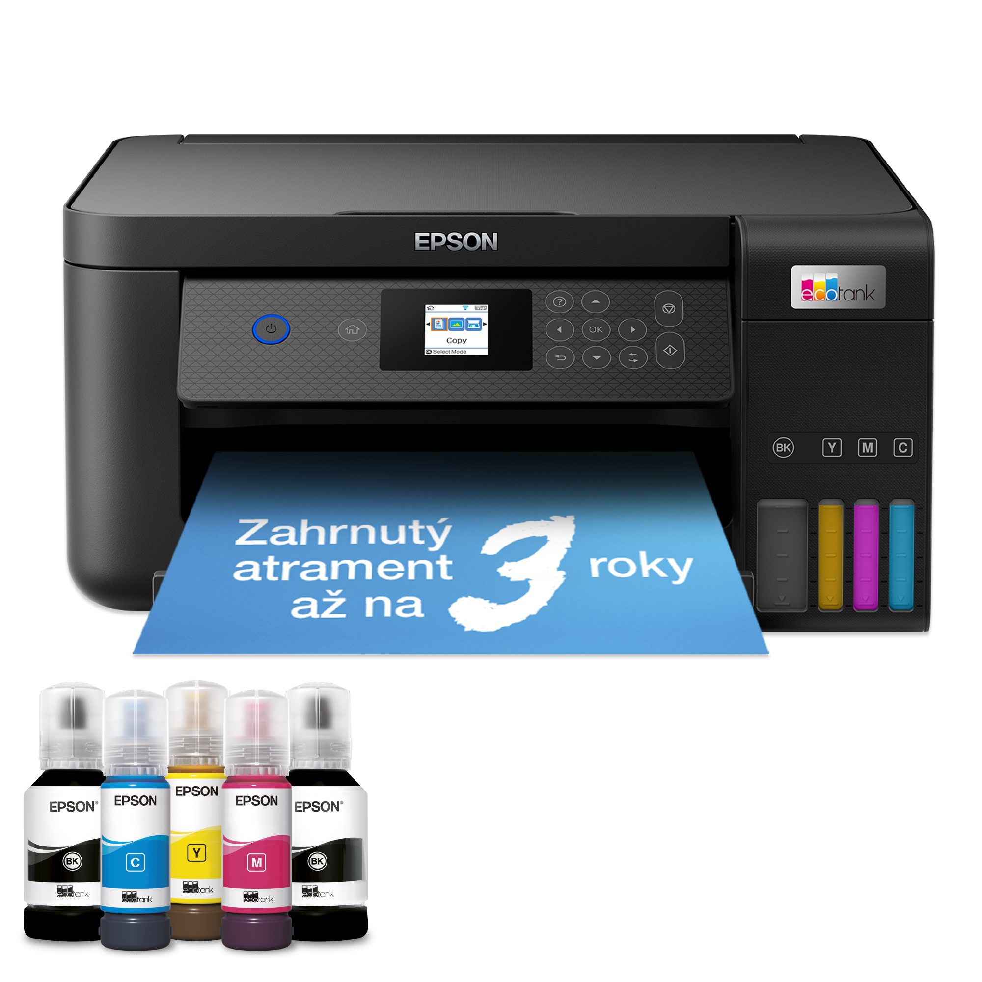 Multifunkčná tlačiareň EcoTank L4260 formátu A4, s Wi-Fi, atramentovým zásobníkom a atramentom až na 3 roky