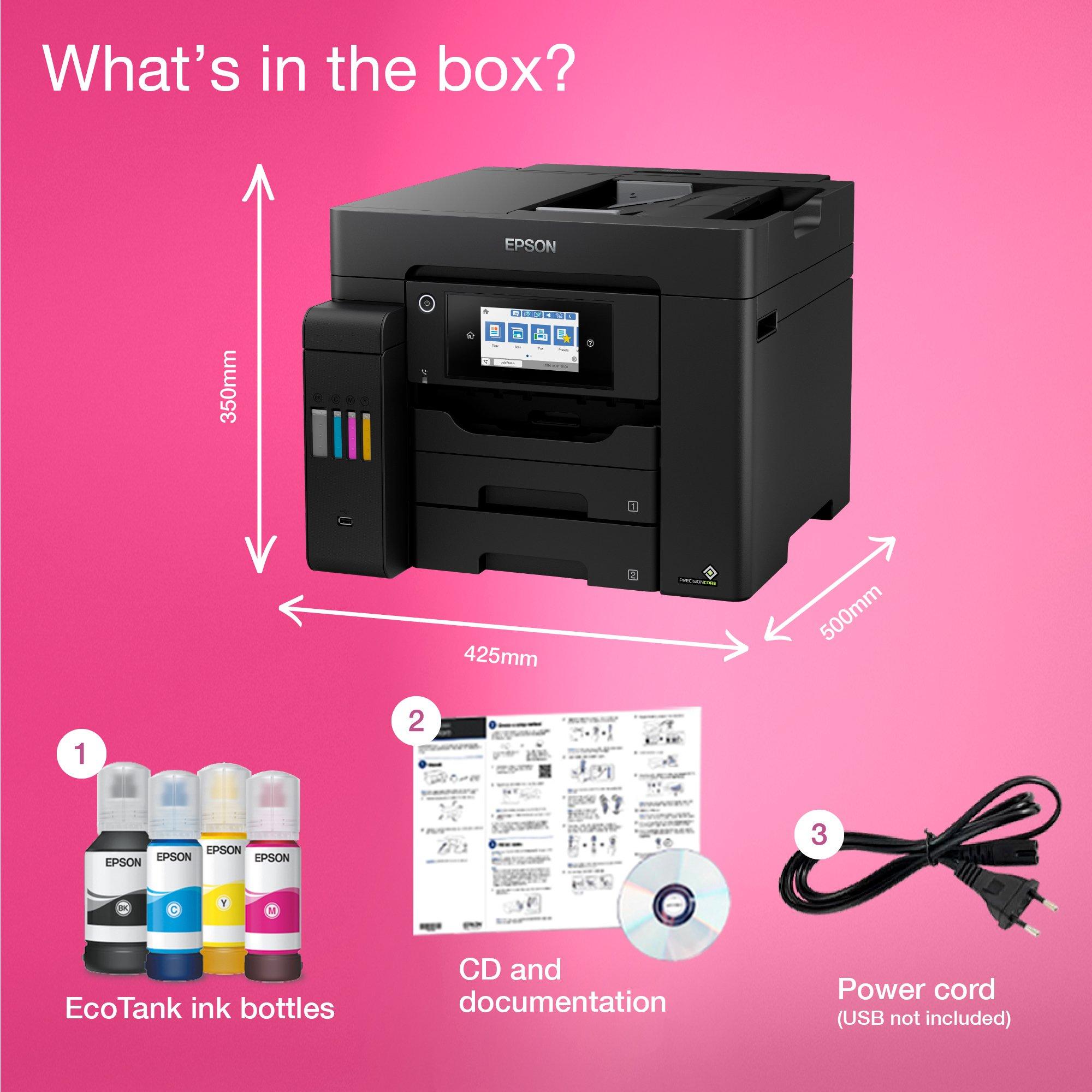 Epson L6550 whats in the box