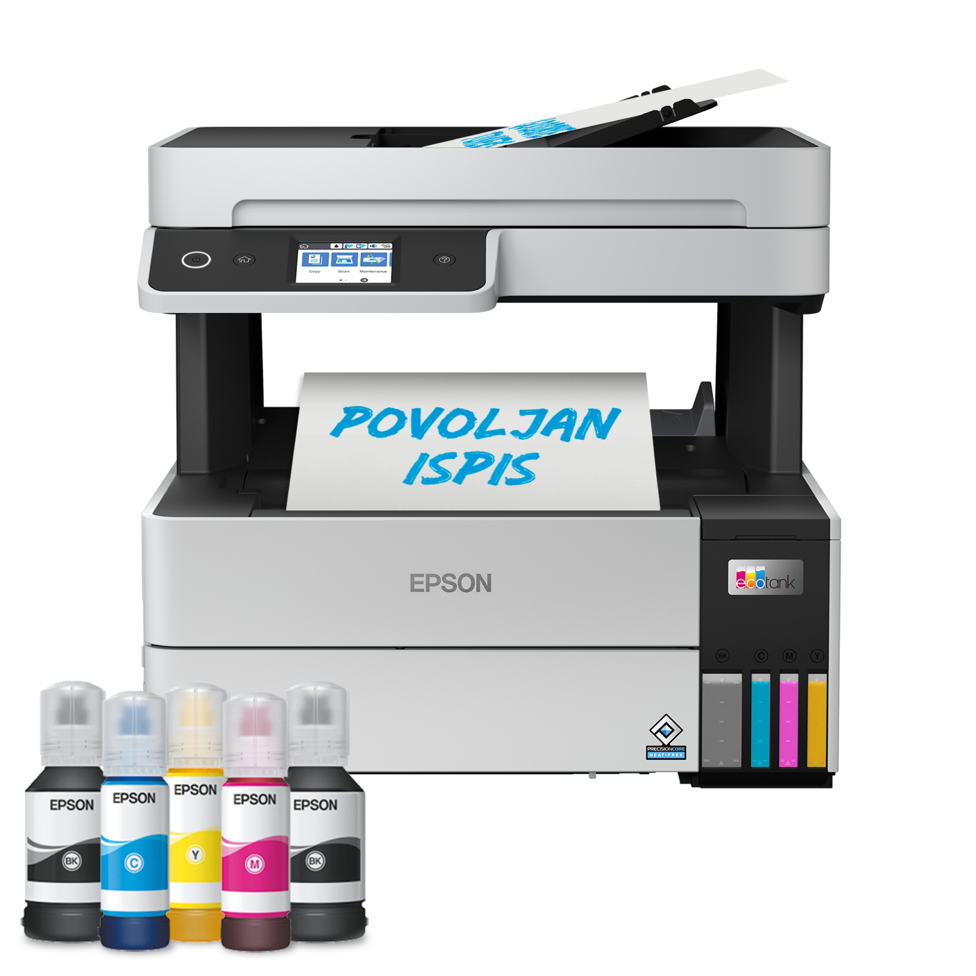 Višenamjenski pisač EcoTank L6460 za format A4 s Wi-Fi vezom i spremnikom za tintu