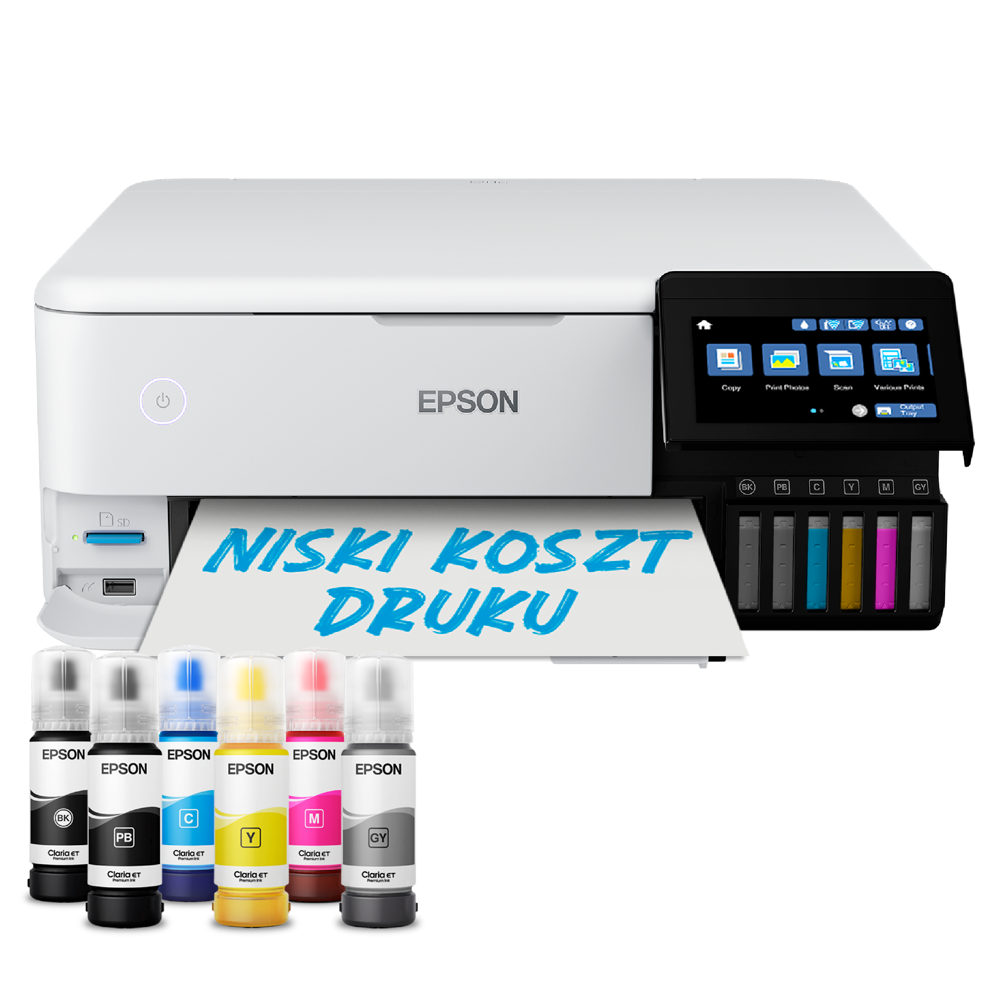 Ecotank L8160 Drukarki Atramentowe Drukarki Produkty Epson Polska 