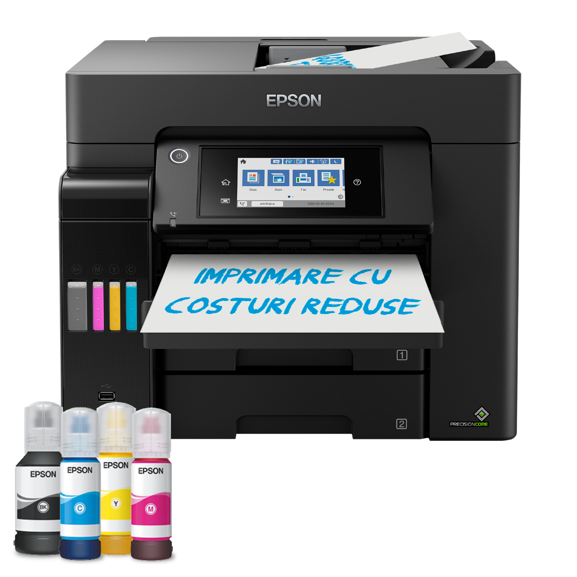 ⭐️61836A⭐️Epson JG100 i5-10500T EcoTank L6570 - Multifuncțional A4, Wi-Fi, cu rezervor de cerneală