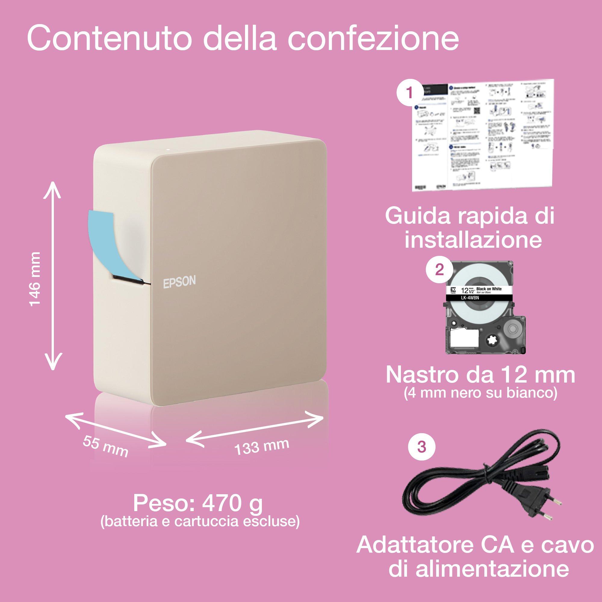 LabelWorks LW-C610 whats in the box