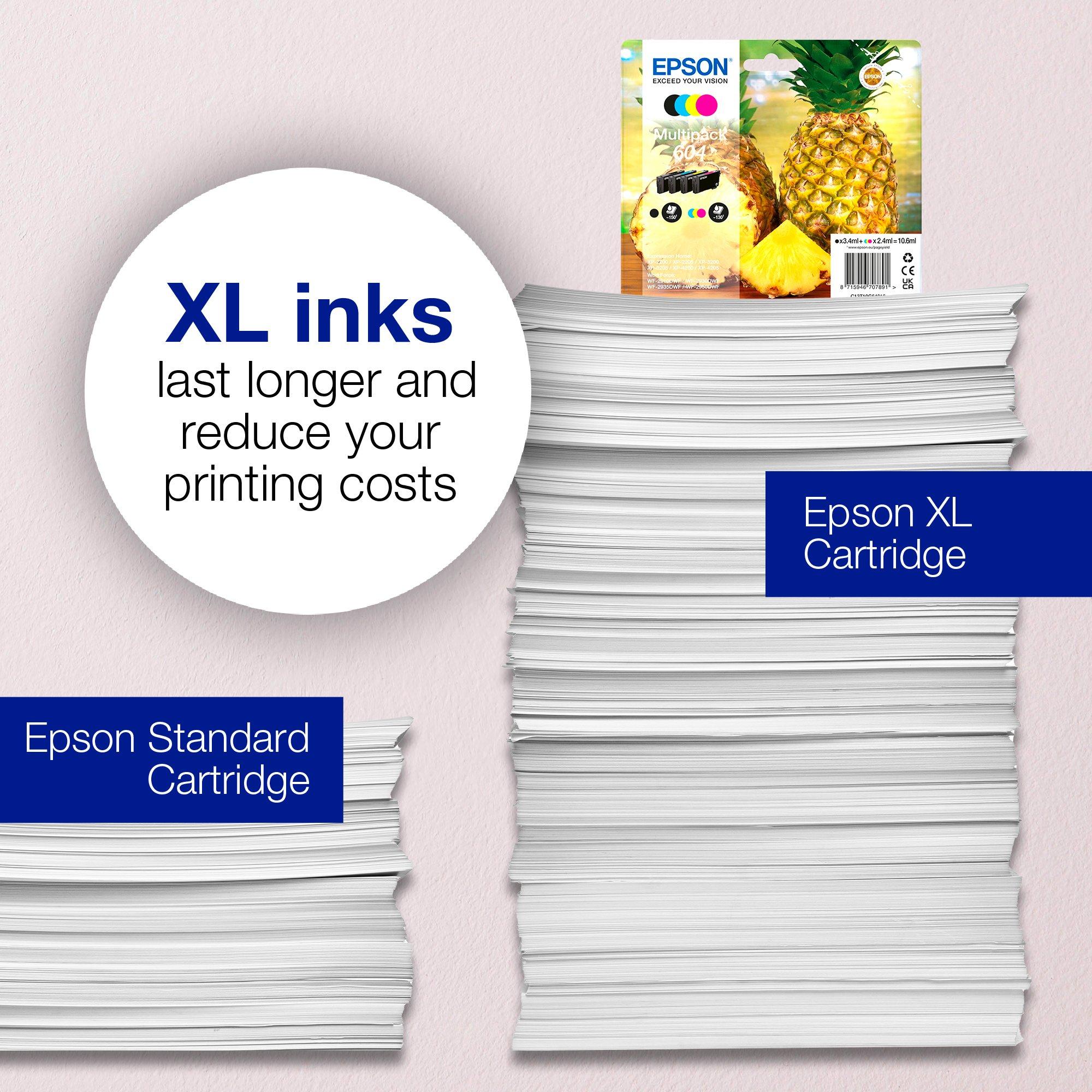 europe only 604 ink cartridge chip