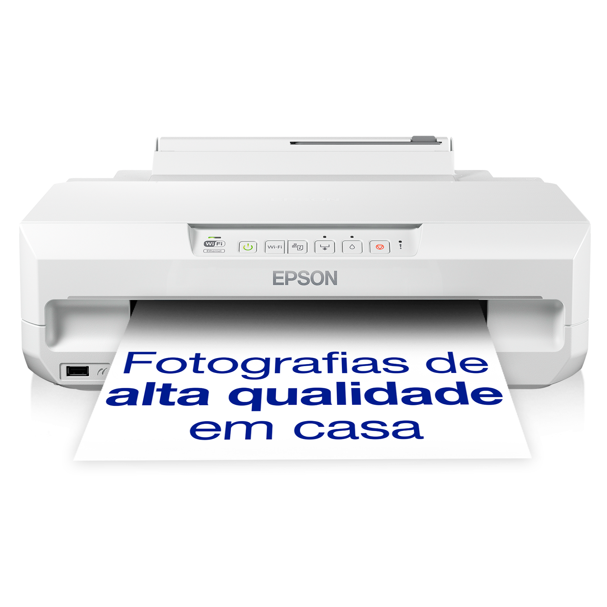 Impressora jato de tinta sem fios multifunções Expression Photo XP-65 A4