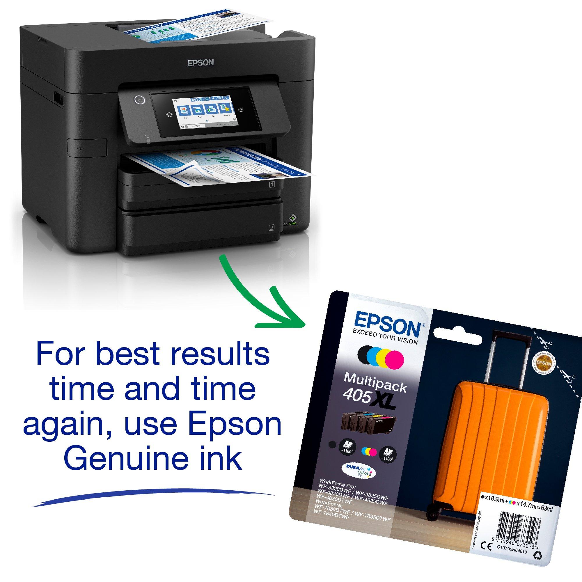 WorkForce Pro WF-4830DTWF A4 Multifunction Wireless Inkjet printer with 3  months free ink with ReadyPrint Subscription* | MicroBusiness | Inkjet  Printers | Printers | Products | Epson United Kingdom
