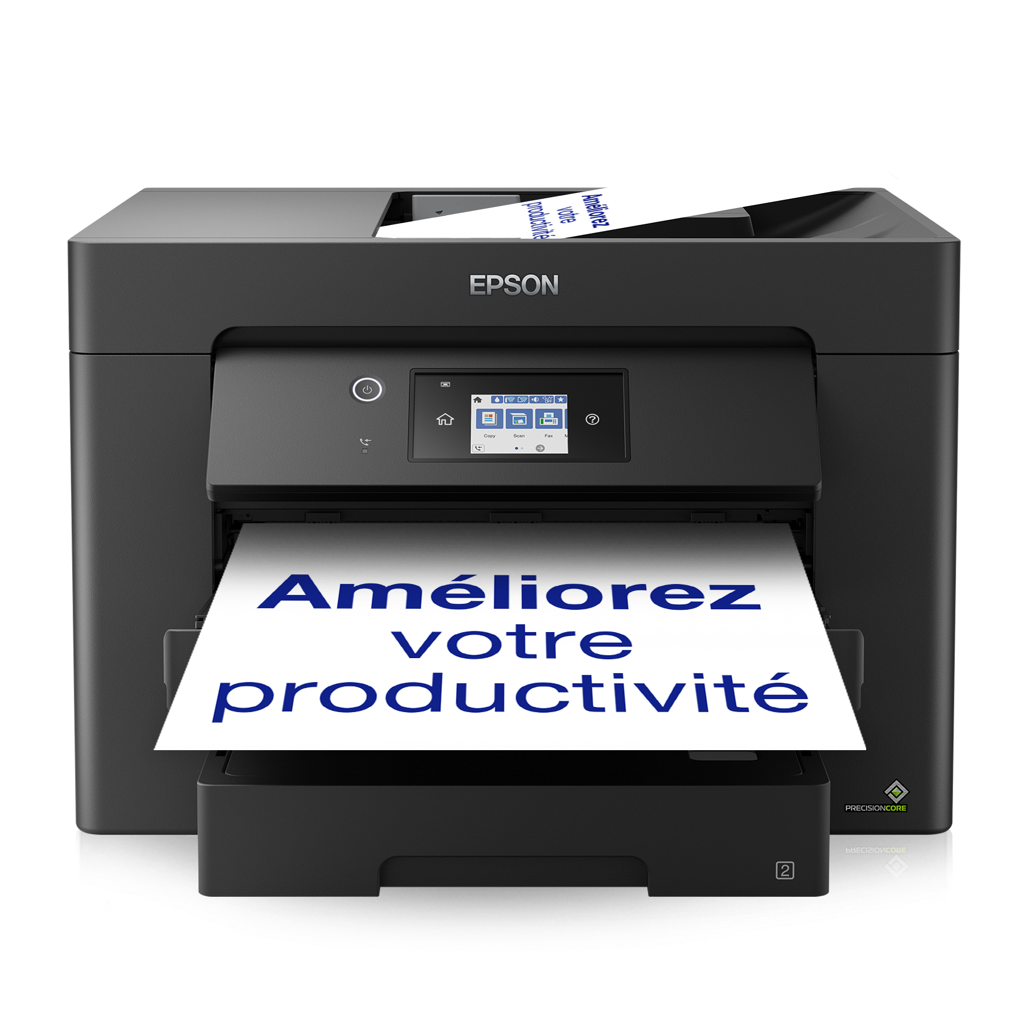 Imprimante multifonction Jet d’Encre A3 WorkForce WF-7830DTWF et 3 mois d’approvisionnement en encre offerts avec l’abonnement ReadyPrint*