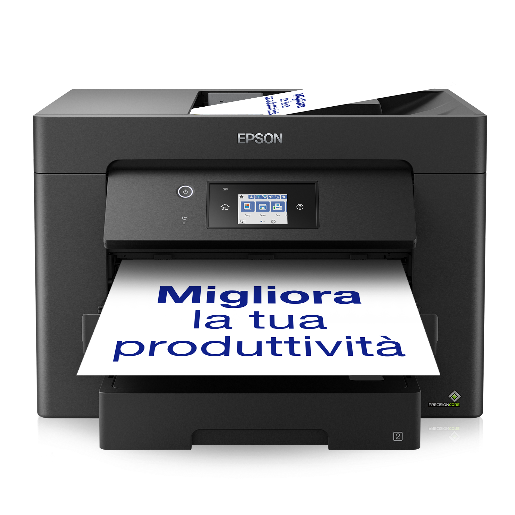 Stampante inkjet wireless multifunzione A3 WorkForce WF-7835DTWF con inchiostro gratuito per 3 mesi e abbonamento ReadyPrint*