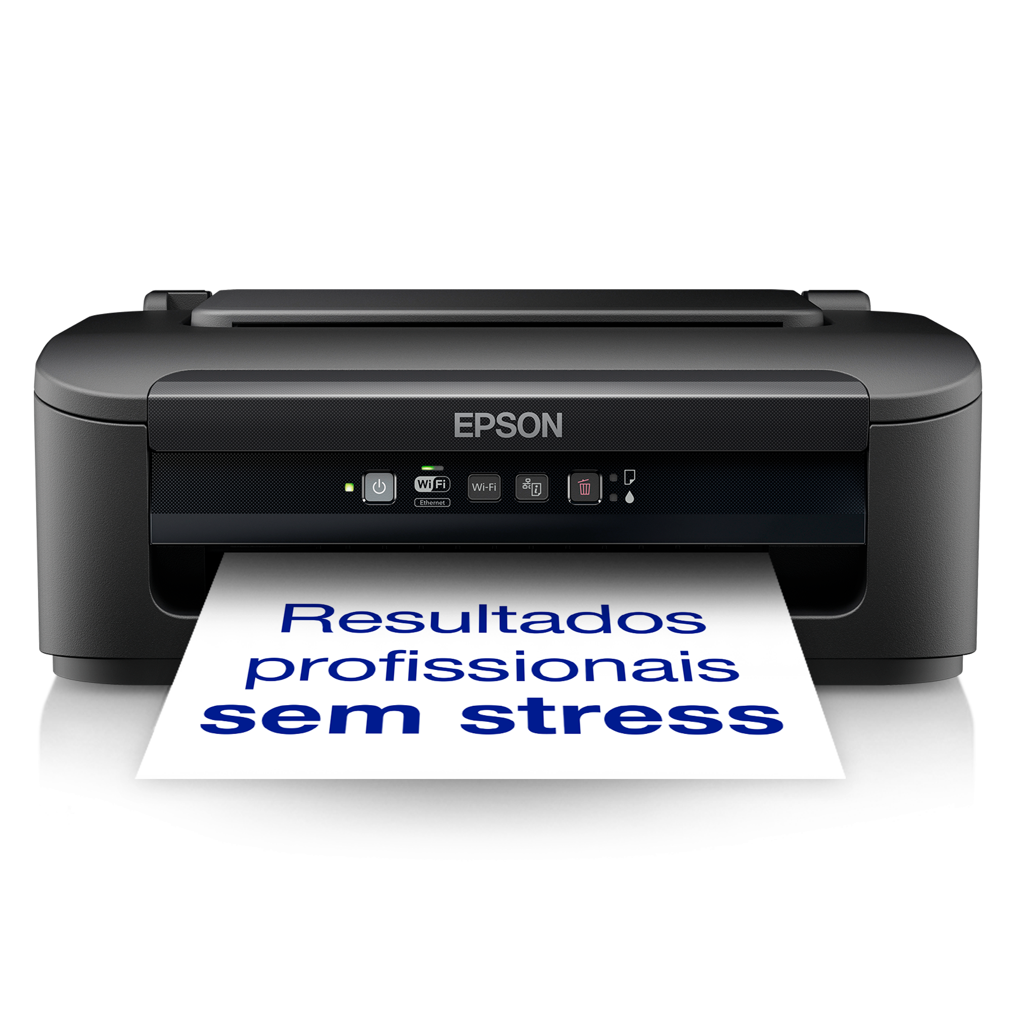 Impressora jato de tinta A4 WorkForce WF-2110W com conectividade Wi-Fi e Ethernet