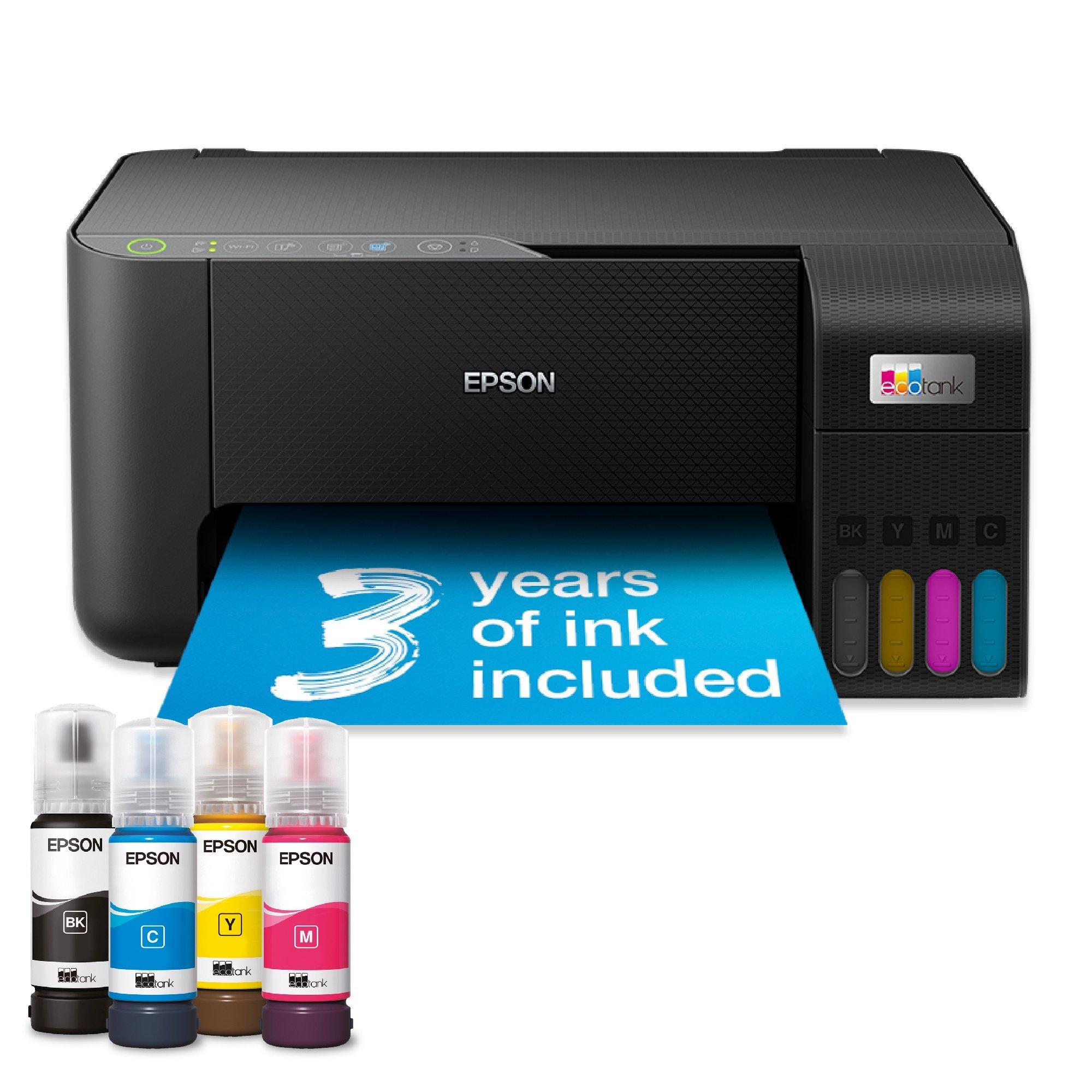 EcoTank ET-2862 A4 Multifunction Wi-Fi Ink Tank Printer, With Up To 3 Years  Of Ink Included