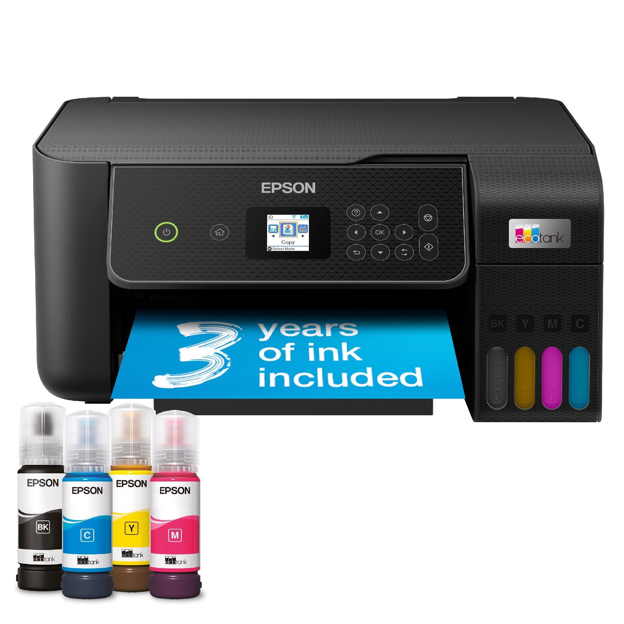 Ecotank Et 2870 A4 Multifunction Wi Fi Ink Tank Printer With Up To 3 Years Of Ink Included 2782