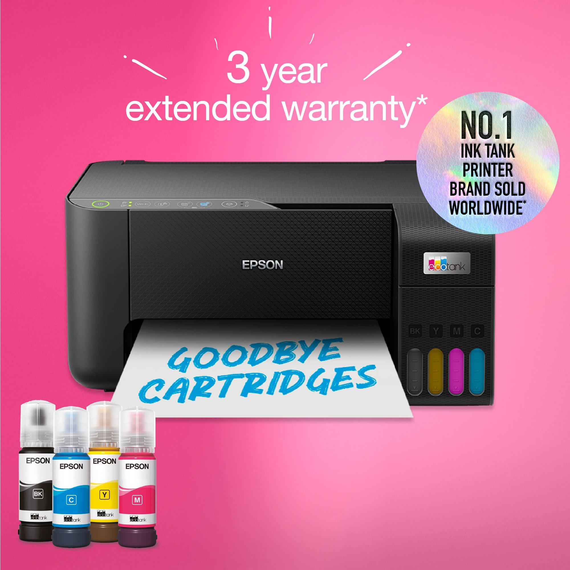 EcoTank ET-2862 A4 Multifunction Wi-Fi Ink Tank Printer, With Up To 3 Years  Of Ink Included
