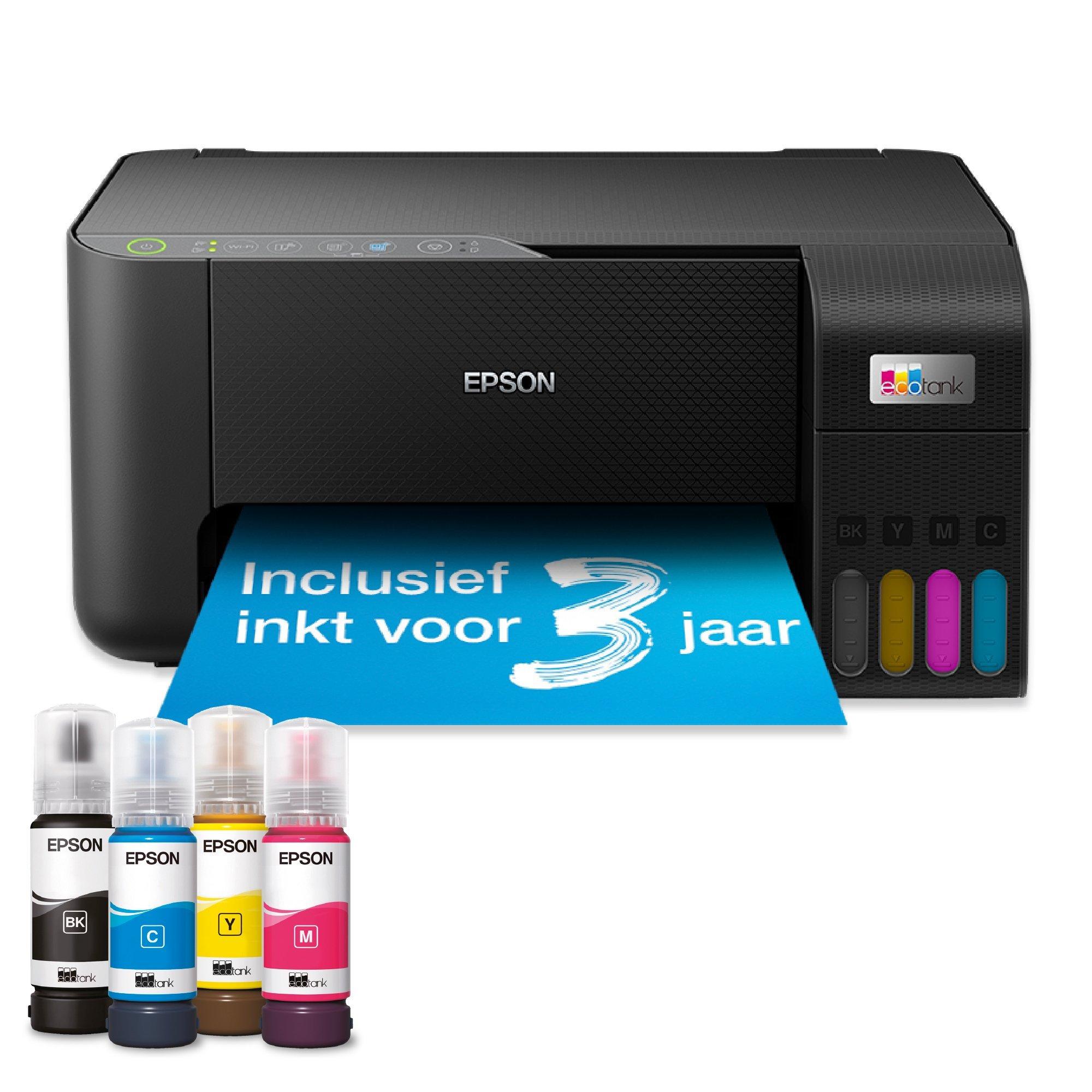 EcoTank ET-2860 multifunctionele A4 Wi-Fi-printer met inkttank, inclusief tot 3 jaar inkt