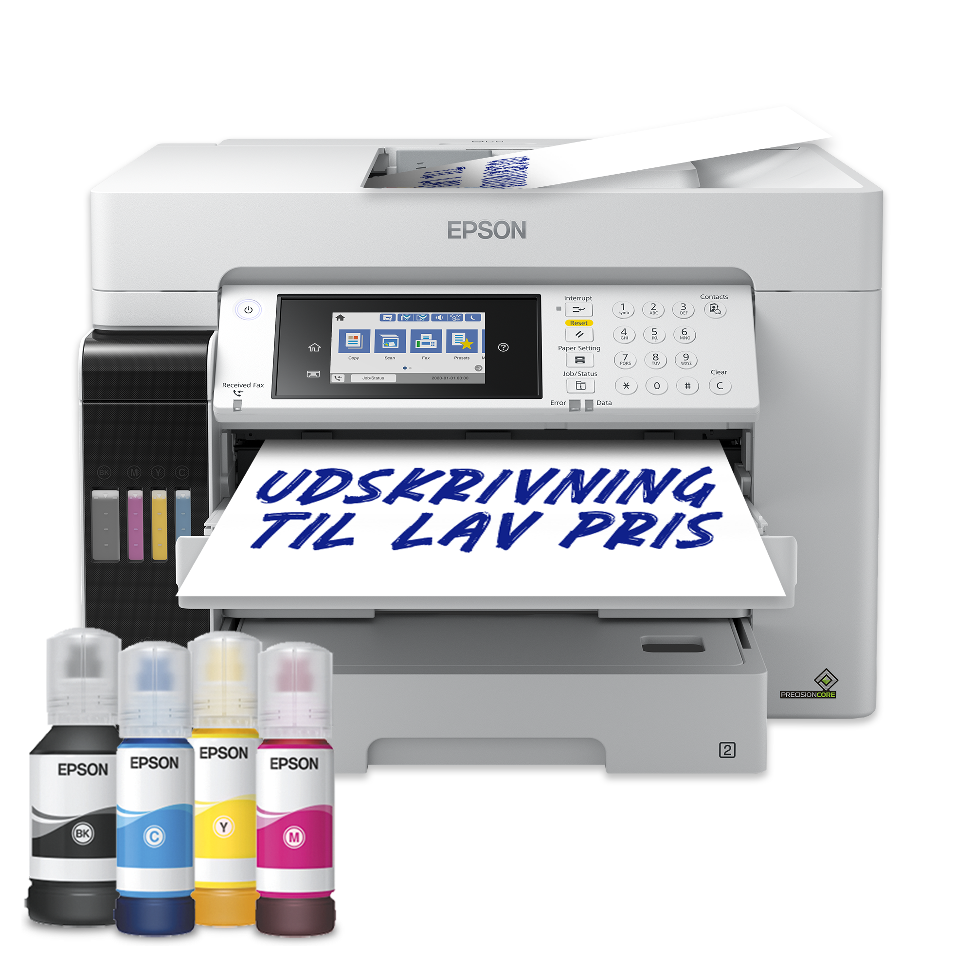 EcoTank ET-16680 A3 Wi-Fi-multifunktionsprinter med blækbeholder samt scanning, kopiering og fax