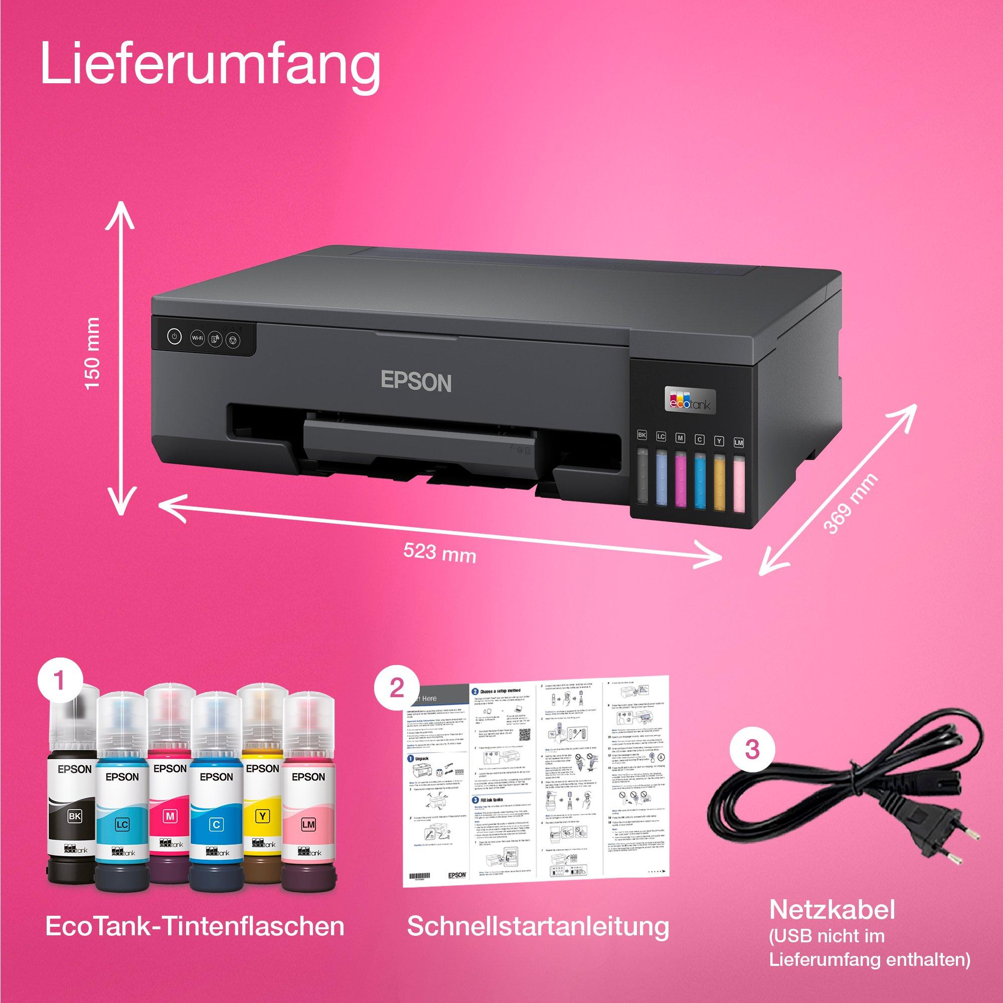 EcoTank ET-18100 DIN-A3+-WLAN-Tintentank-Fotodrucker whats in the box